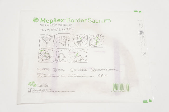 Molnlycke Health Care 282055 Mepilex Border Sacrum 6.3 x 7.9inch (x)