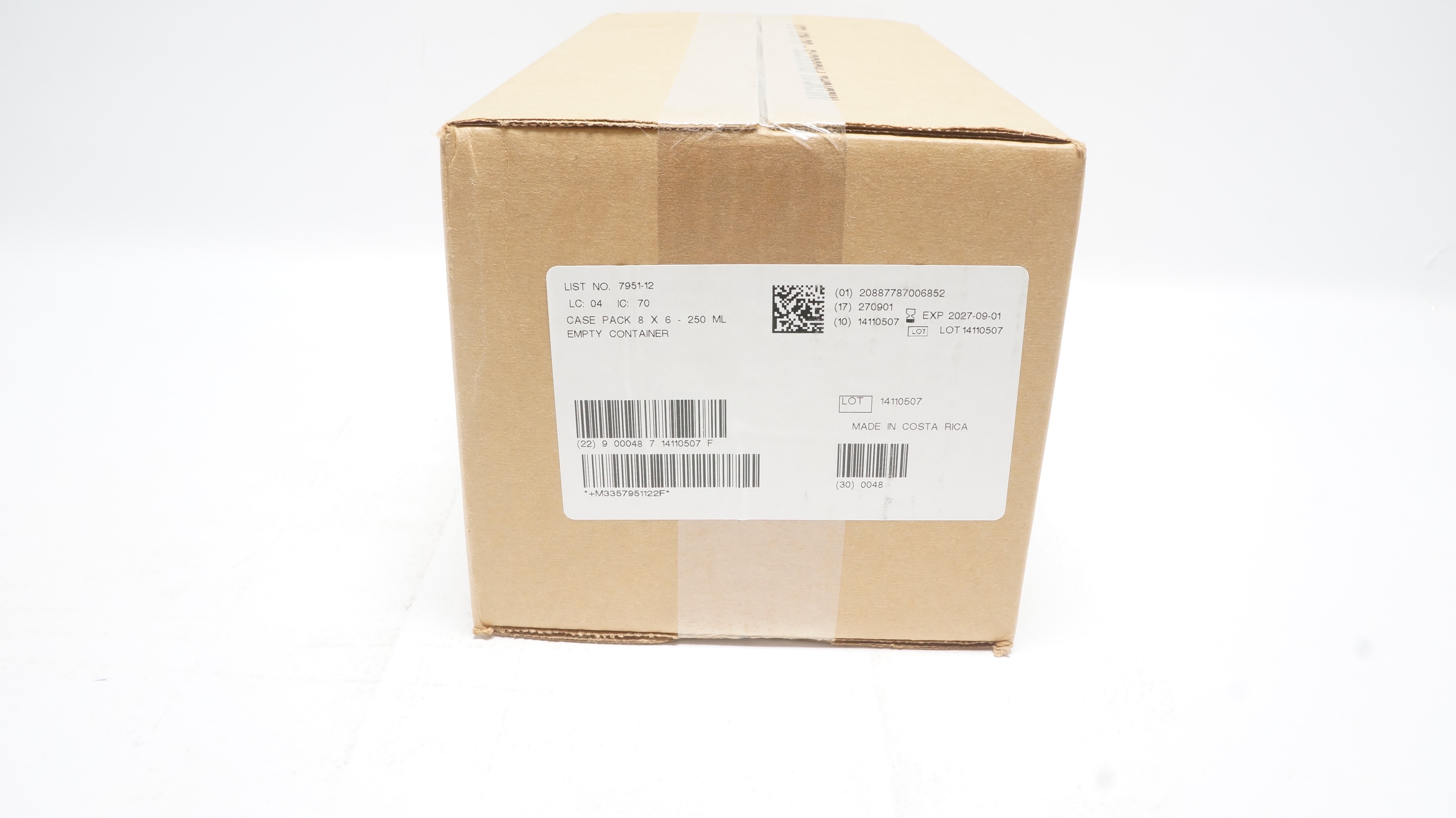 Icu Medical 7951-12 Empty Container 250ml - Box of 48