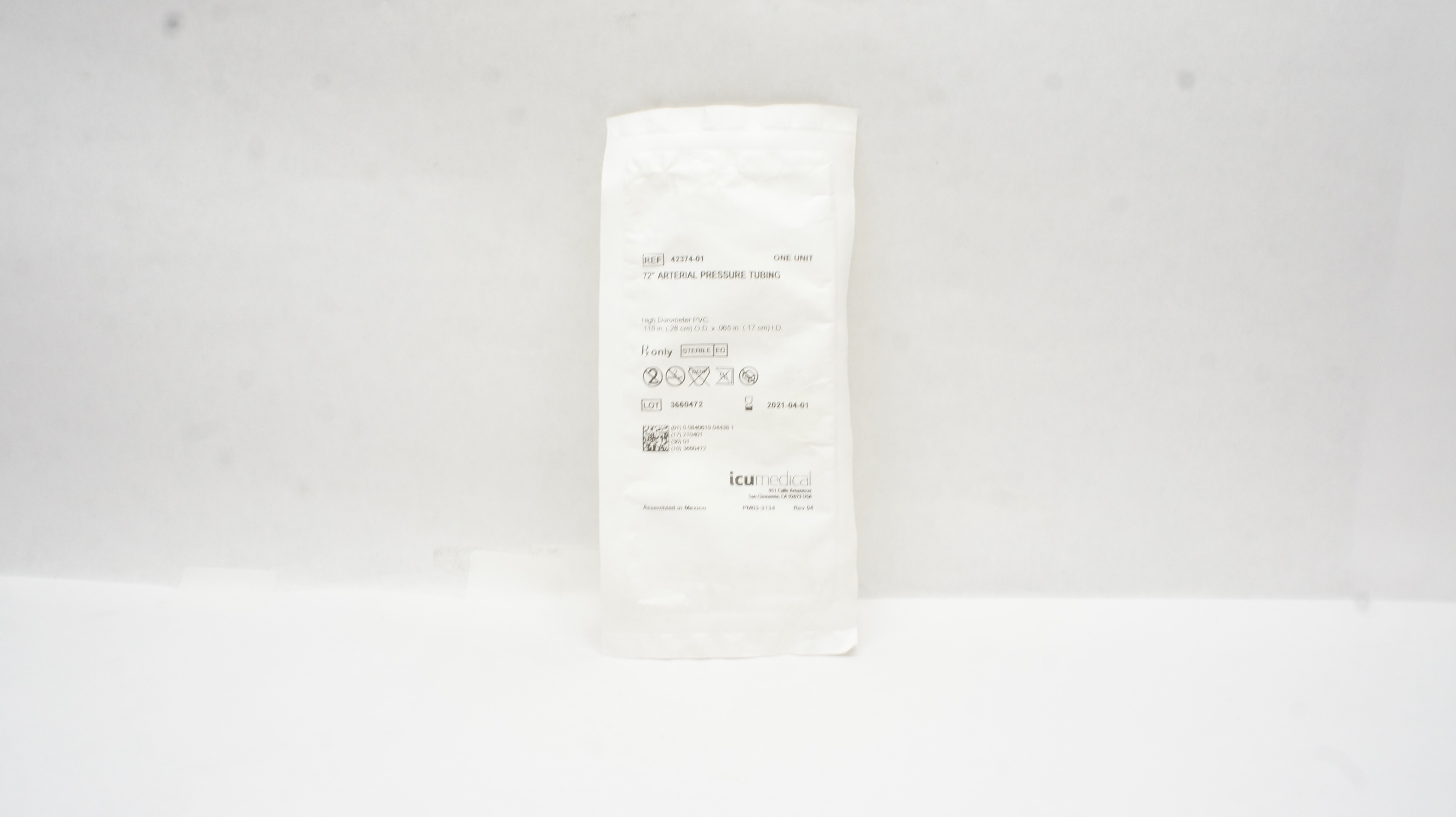 ICU Medical 42374-01 Arterial Pressure Tubing 72 inch (x)