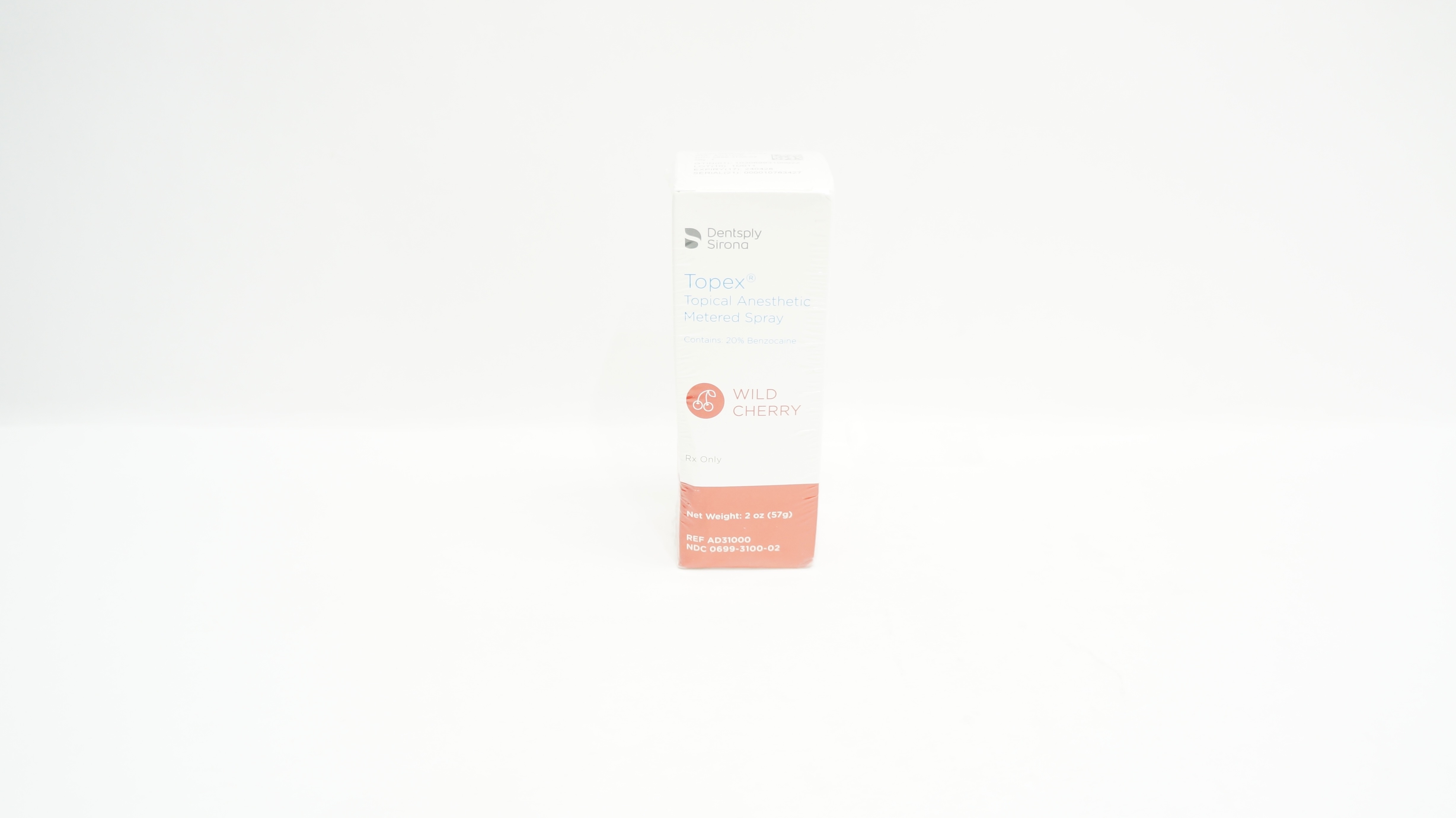 Dentsply Sirona AD31000 Topex Topical Anesthetic Spray, Wild Cherry -25tips