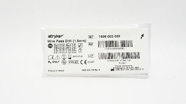 Stryker 1608-002-059 Wire Pass Drill 1.5mm (x)