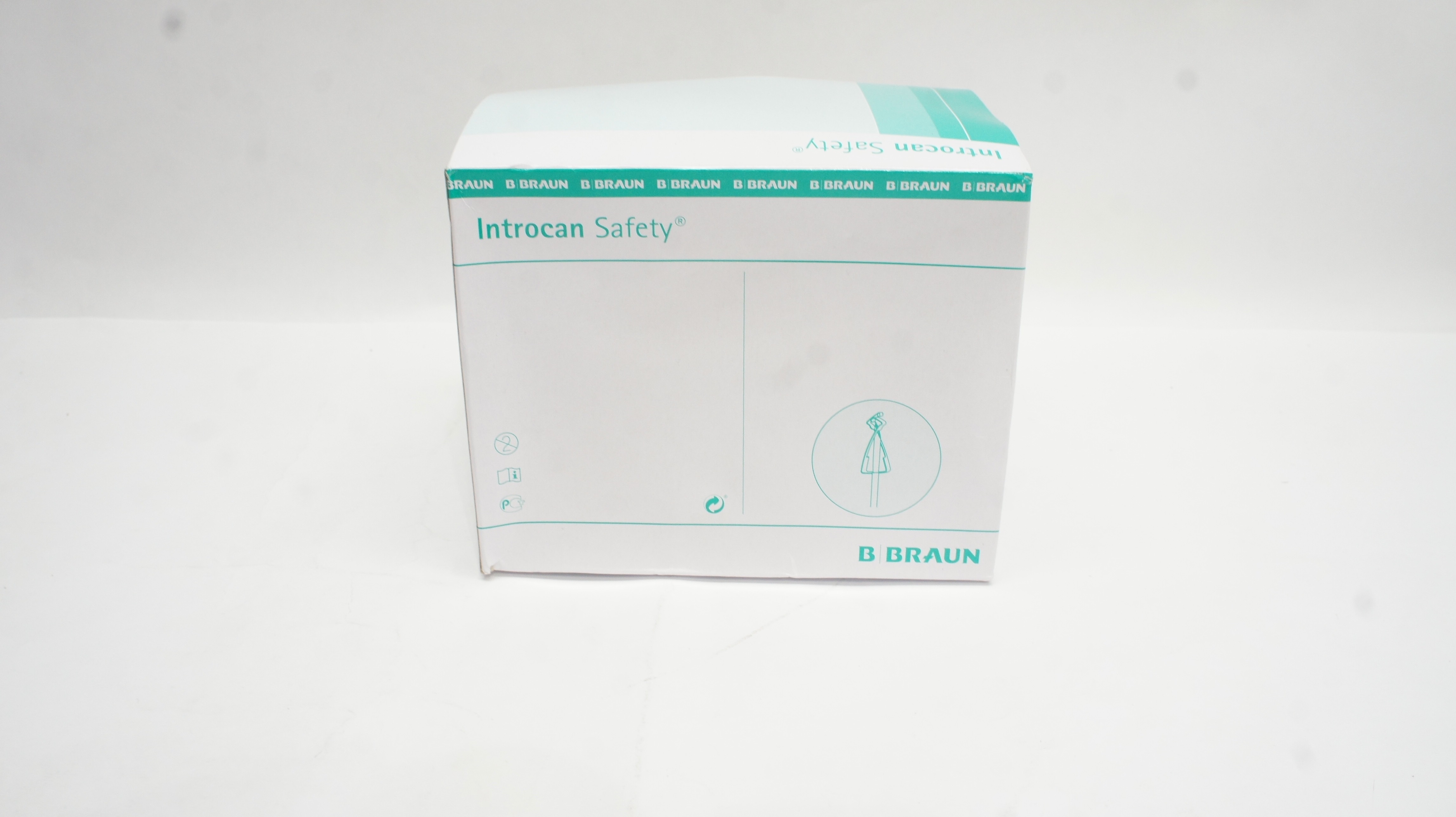 B.Braun 4252527-02 Introcan Safety IV Cath. 20G x 1-3/4inch 57ml/min - Box of 50