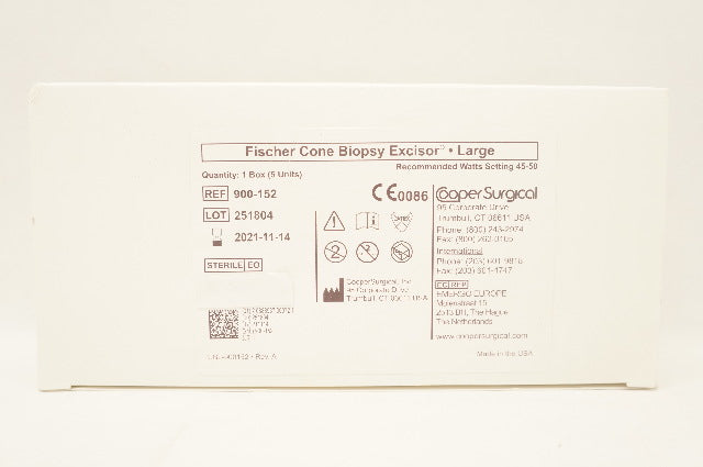 Cooper Surgical 900-152 Fischer Cone Biopsy Excisor - Large (x) - Box of 5