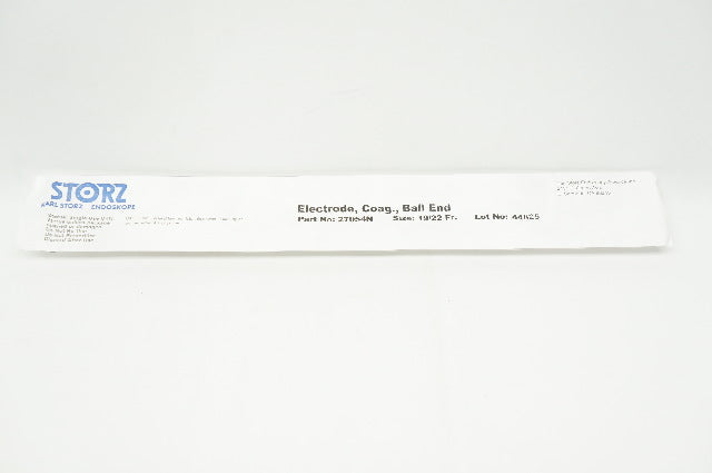 Karl Storz 27054N Endoskope Electrode Coag., Ball End. Size 19/22 Fr