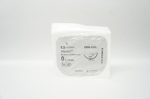 Covidien GMM-634L Maxon Monofilament Polyglyconate Synthetic Absorbable Stre.(x)