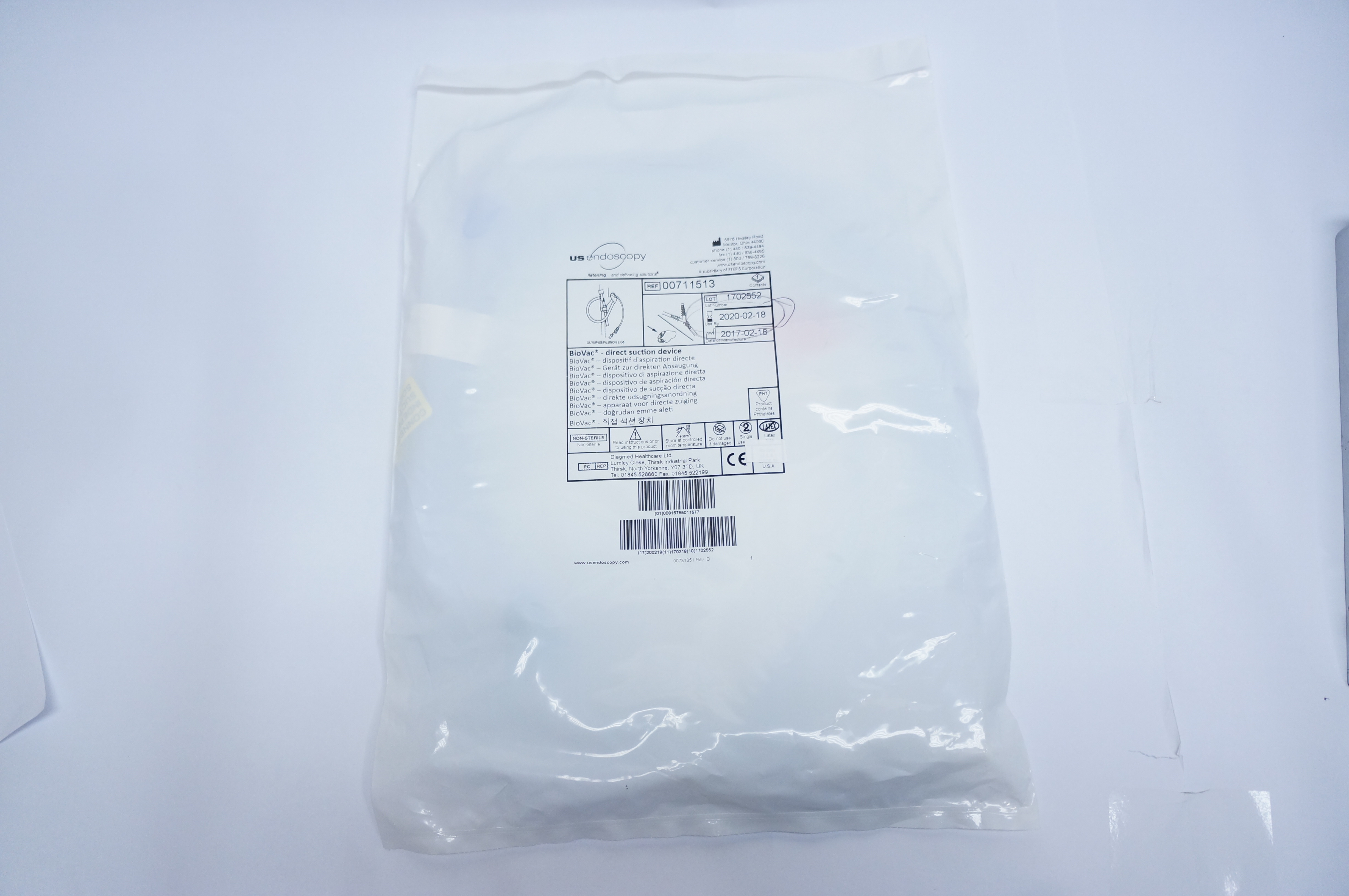 US Endoscopy 00711513 BioVac Direct Suction Device (x)