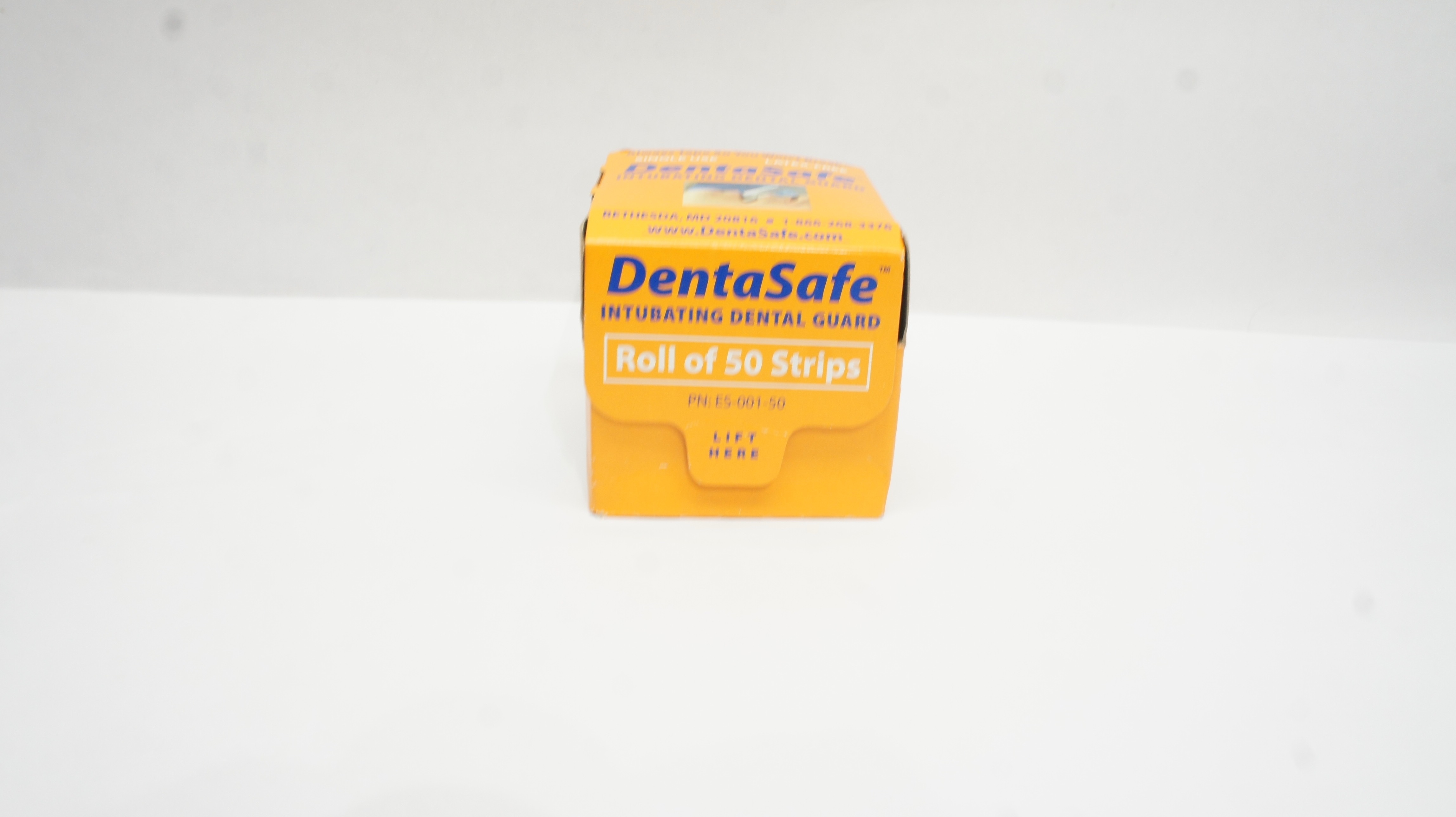Salmon ES-001-50 DentaSafe Intubating Dental Guard Strips (x) - Box of 50