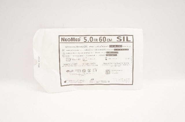 NeoMed FTM5.0S-EO Radiopaque Silicone Enteral Feeding Tube 5.0Fr.x 60cmx0.5mL(x)