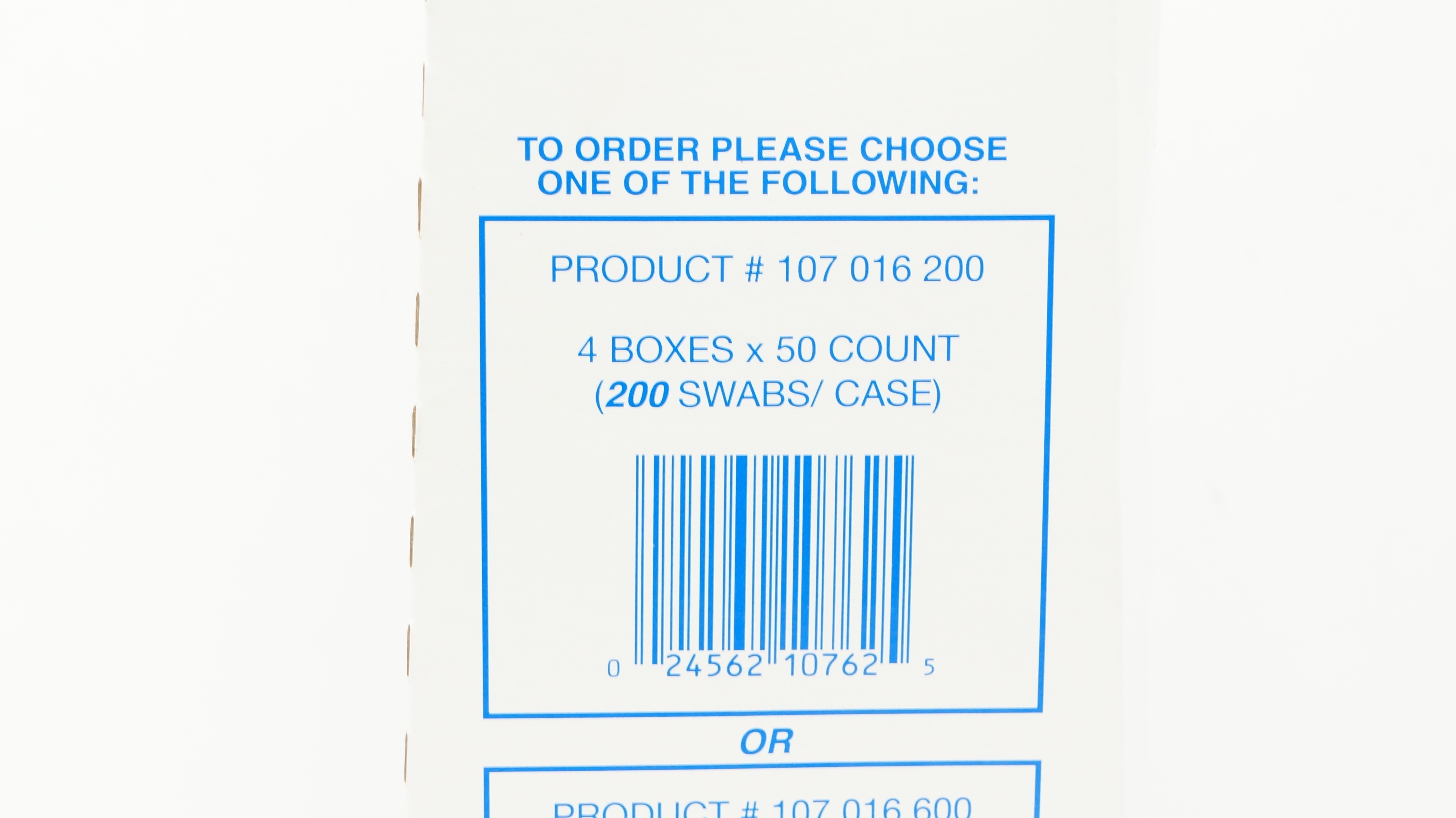Fox Converting 107016200 Swabs 16inch - Box of 200