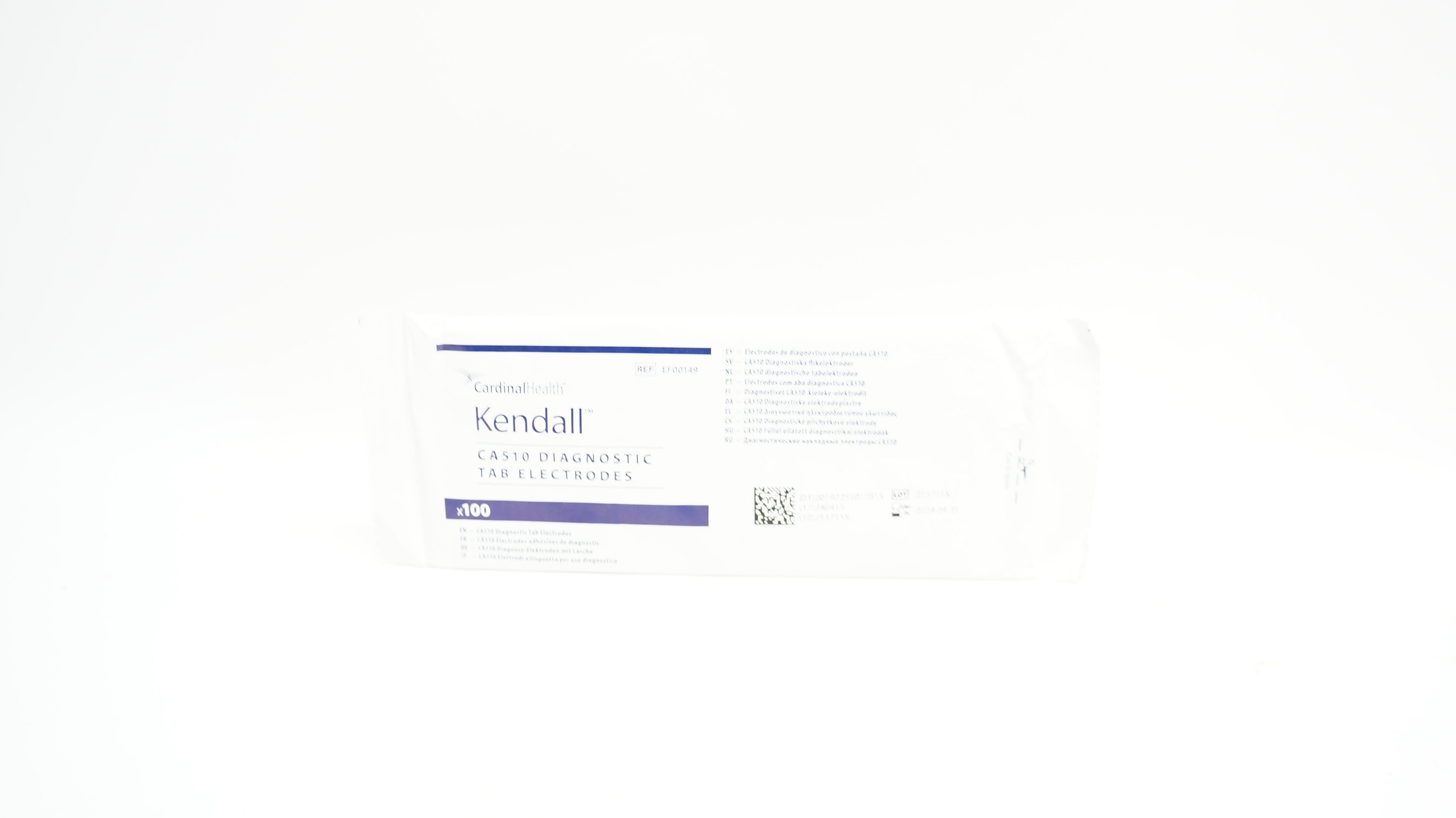 Cardinal Health EF00149 Kendall CA510 Diagnostic Tab Electrodes - Pack of 100