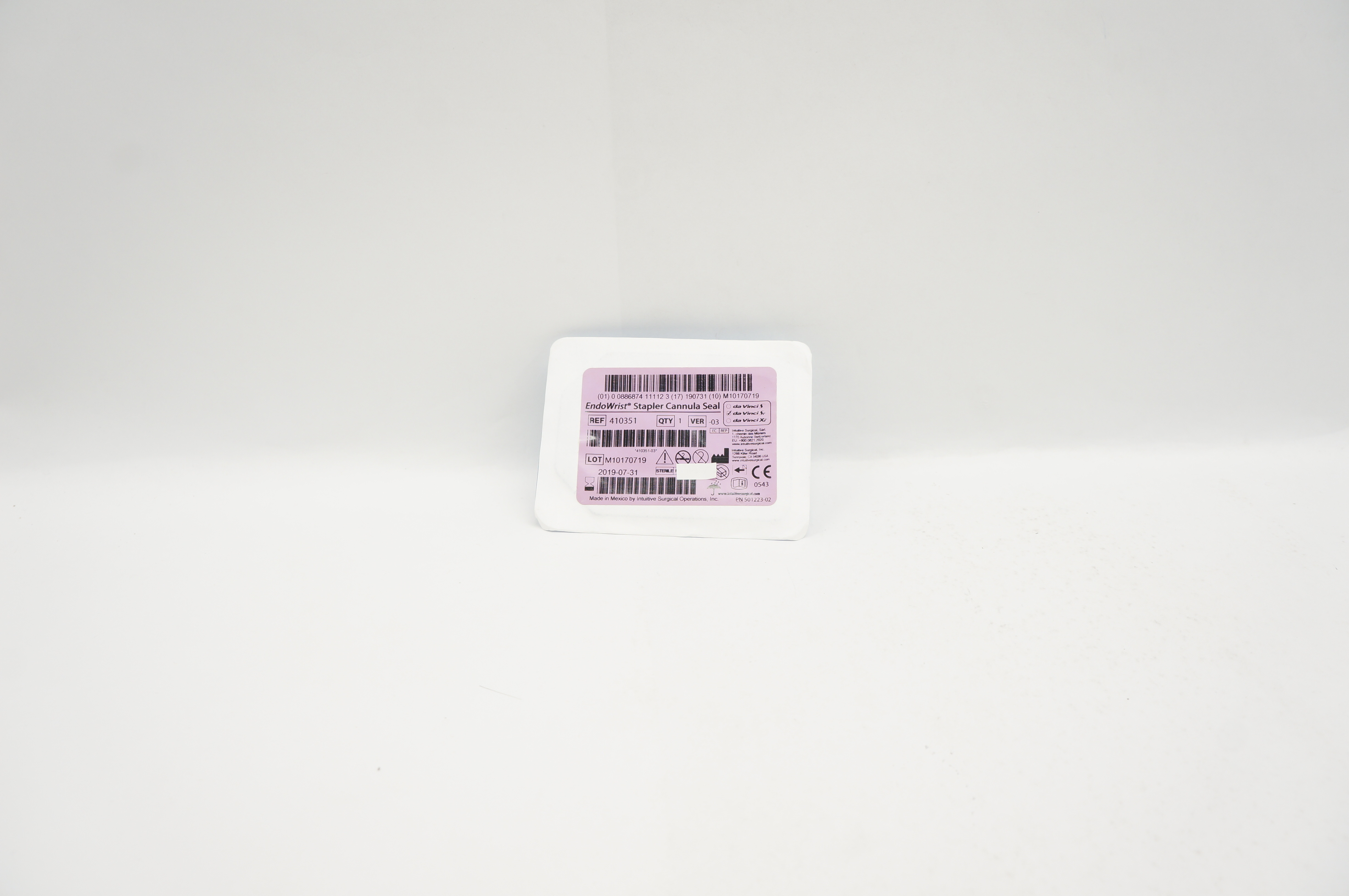 Intuitive 410351 Da Vinci Si EndoWrist Stapler Cannula Seal (x)