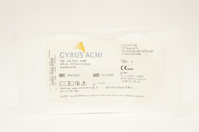 Gyrus ACMI 7089-0830 Blu Nasal Pack Small Bacteriostatic 4.5cm x1.5cm x2.0cm (x)