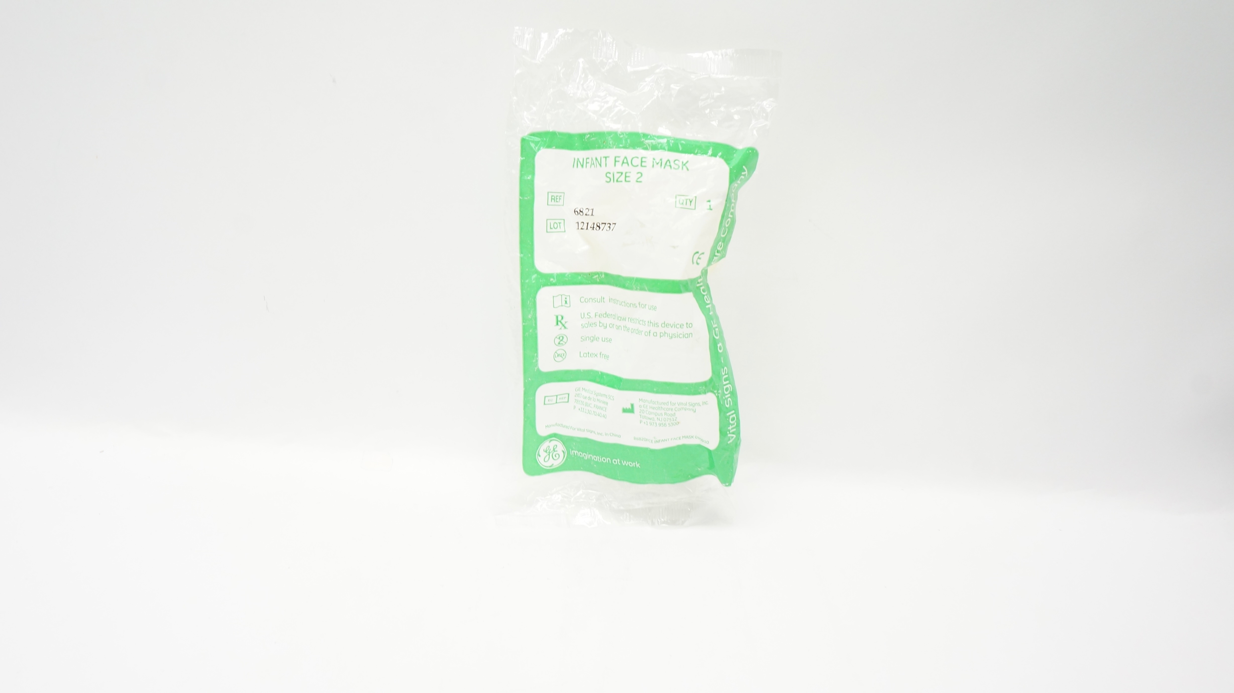 Vyaire 6821 Vital Signs Infant Face Mask Size 2