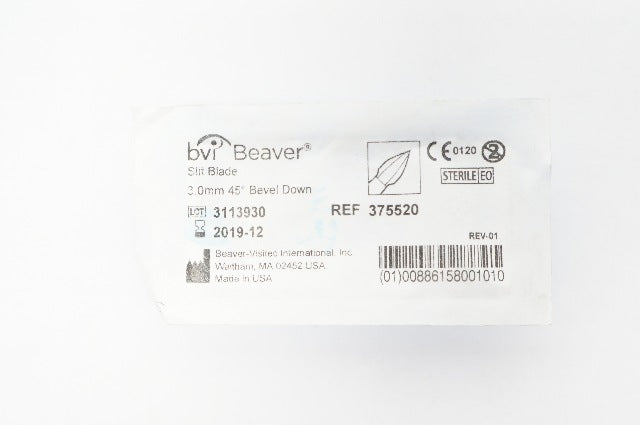 Beaver-Visitec 375520 Slit Blade 3.0 mm 45 degree Bevel Down (x)