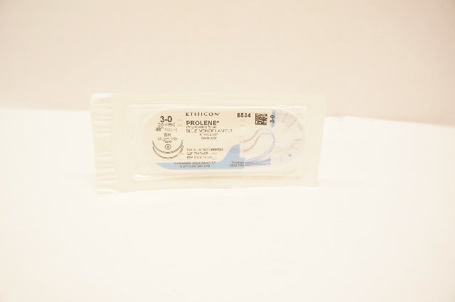 Ethicon 8534 3-0 PROLENE Polypropylene Stre SH 26mm 1/2c Taper, 48inch