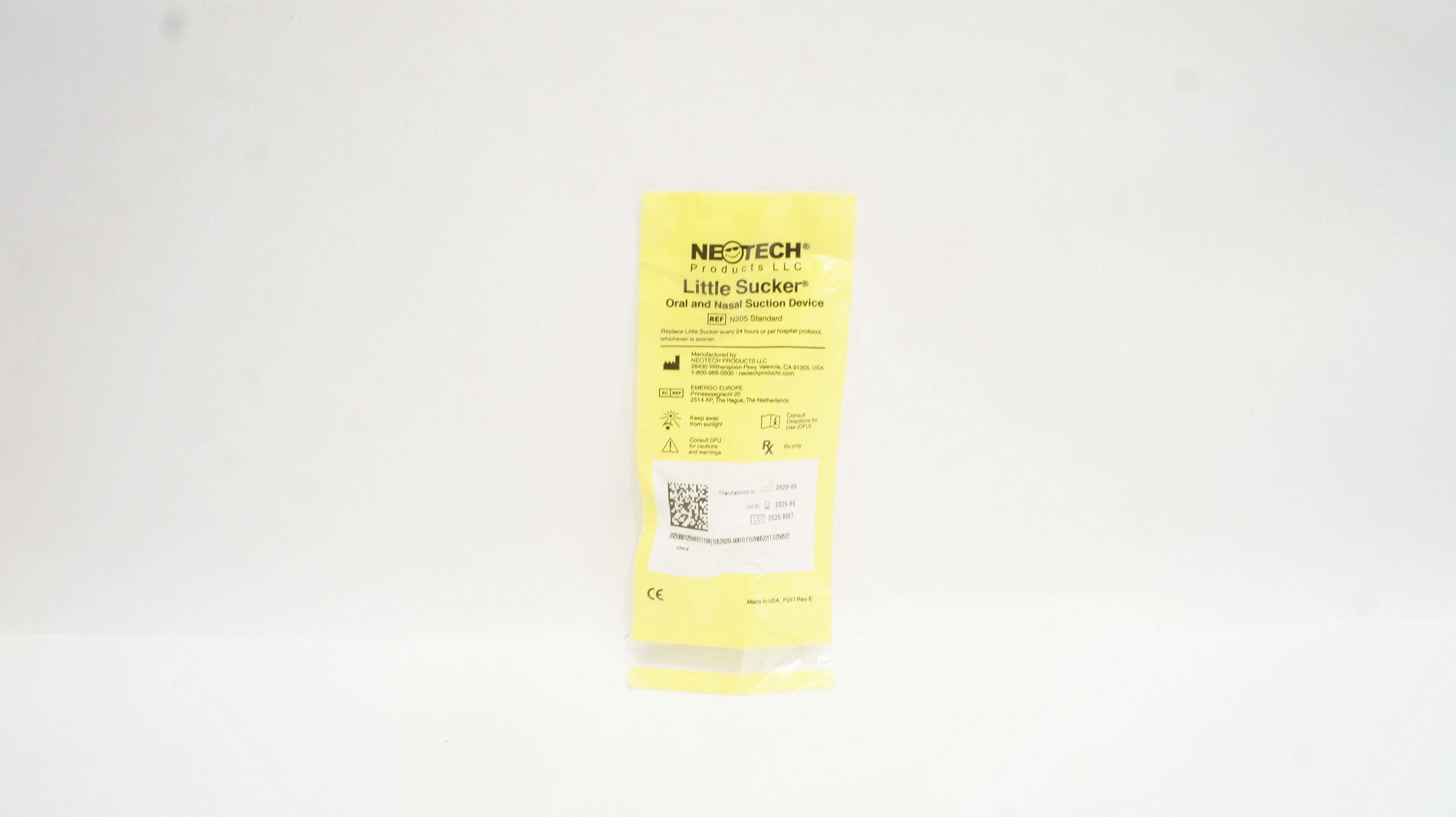 Neotech N205 Standard Little Sucker Oral and Nasal Suction Device