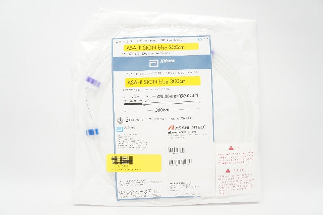 ASAHI AHW14R304S Abbott PTCA Guide Wire Blue 300cm x 0.014inch (x)