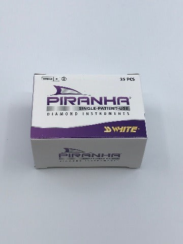 SS White 801-023CR Piranha Diamond Instruments Round, Diam. 2.3mm ~ Box of 25