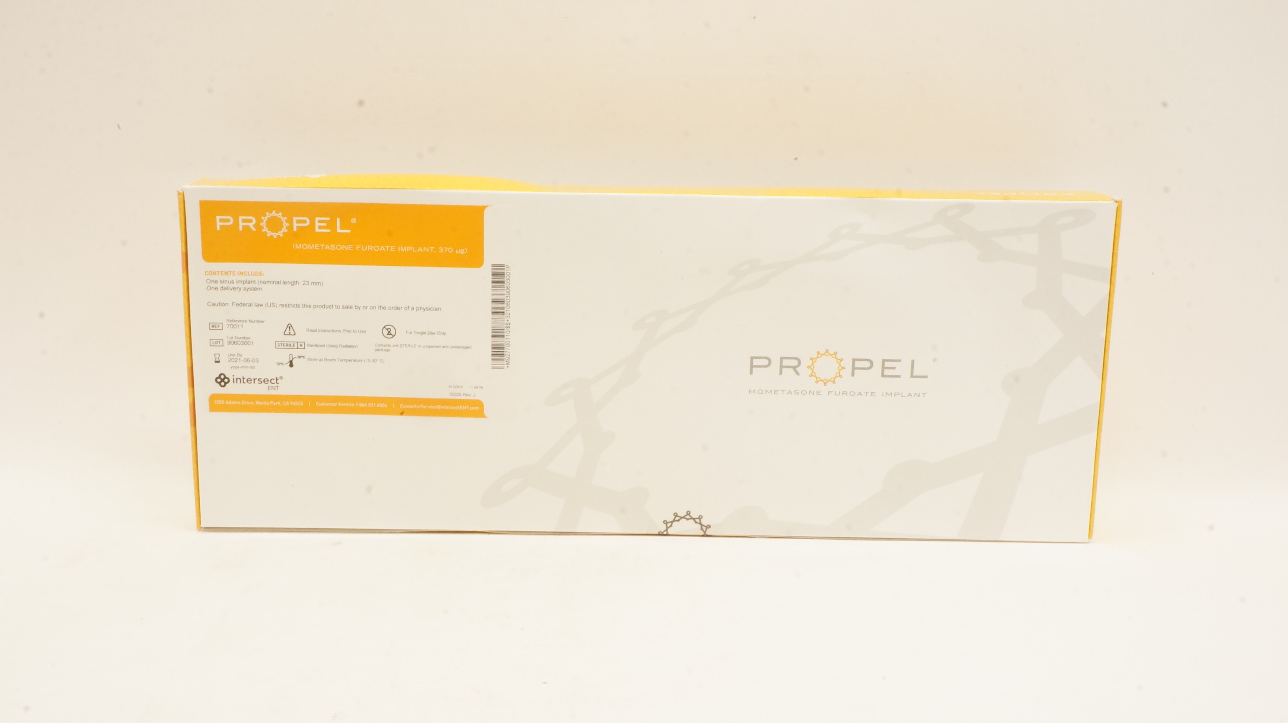 Intersect ENT 70011 Propel Mometasone Furoate Implant, 370 µg  (x)