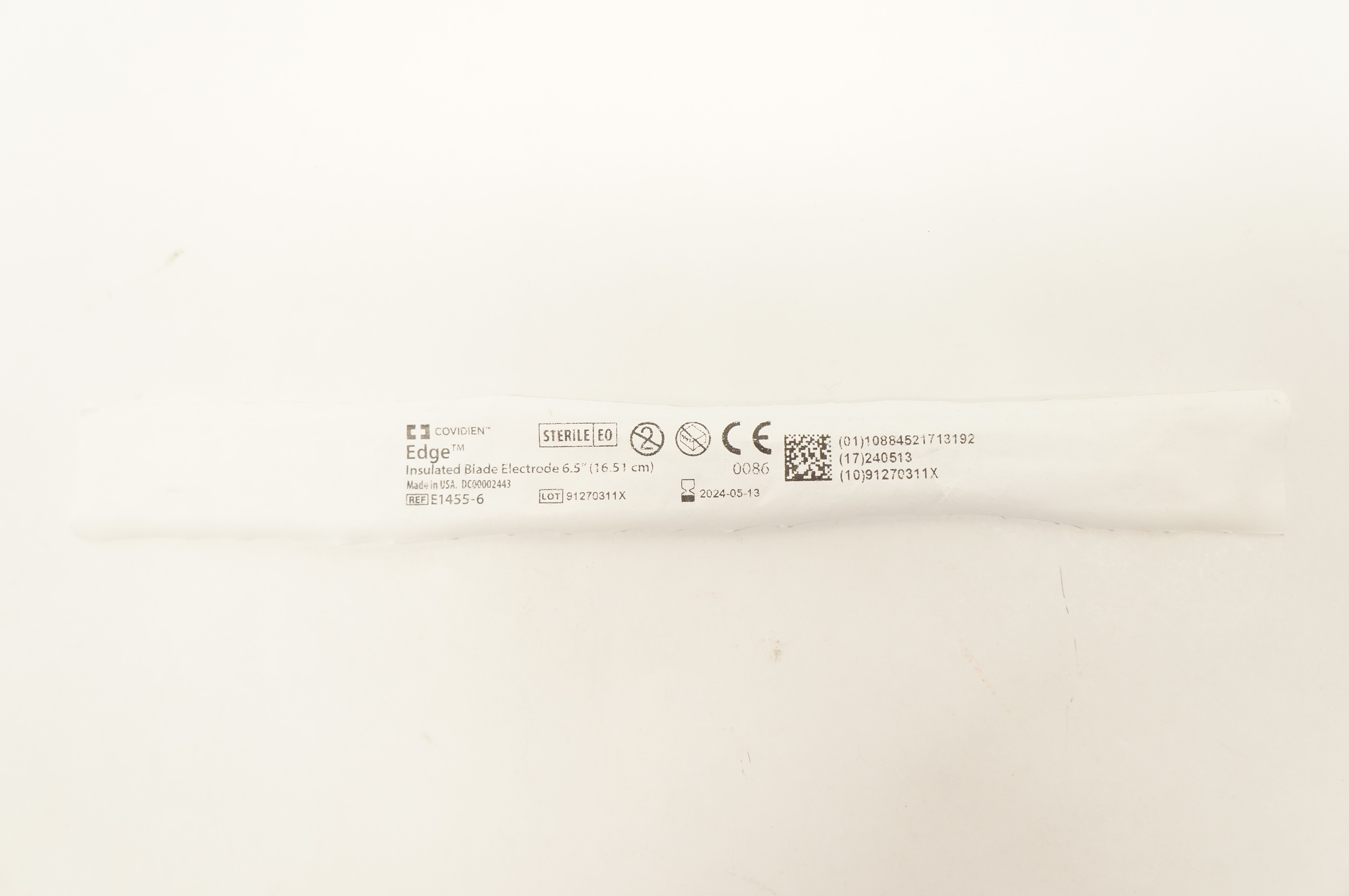 Covidien E1455-6 Edge Insulated Blade Electrode 6.5inch