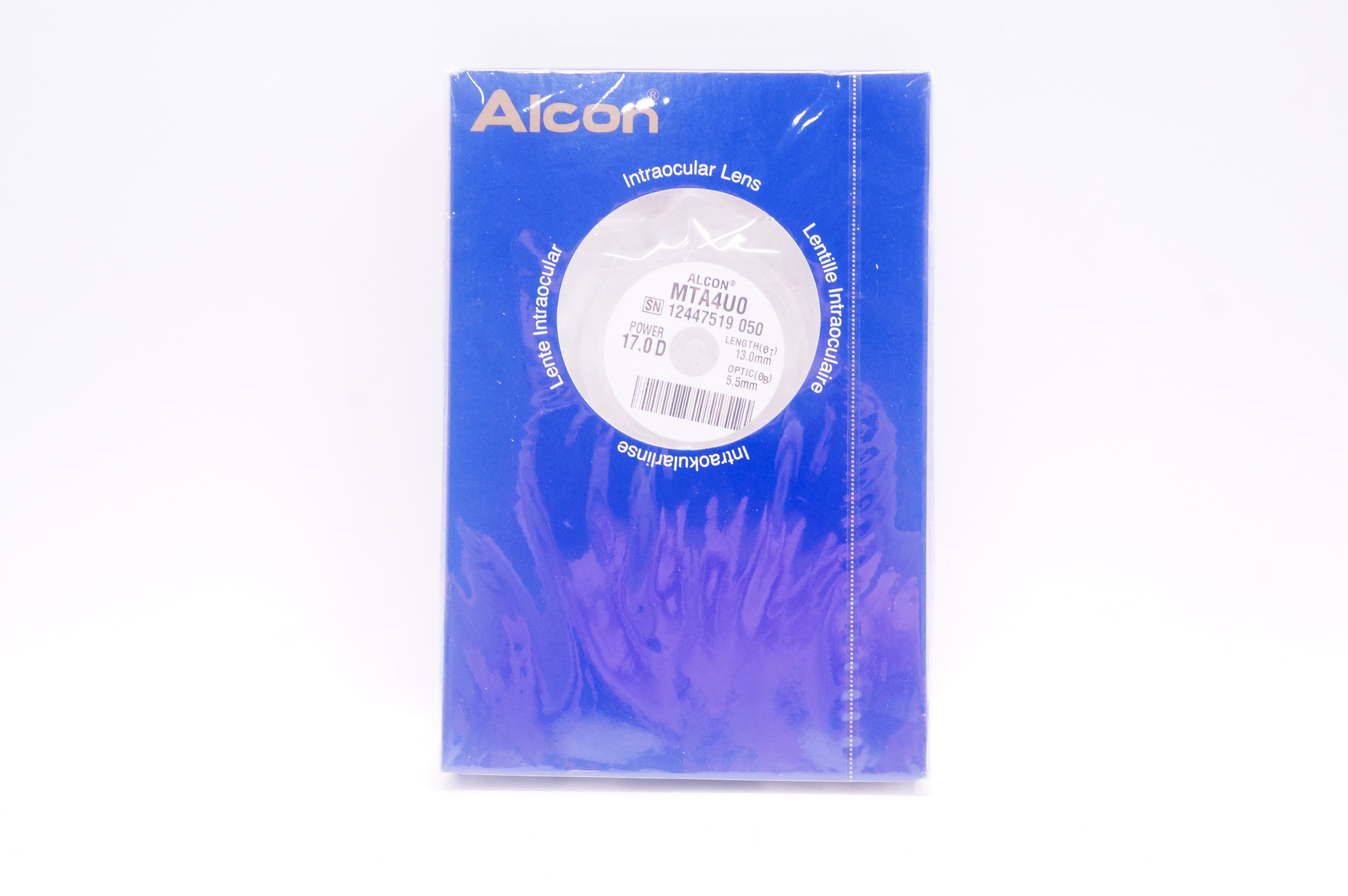 Alcon MTA4UO Intraocular Lens 17.0D 13.0 x 5.5mm (x)
