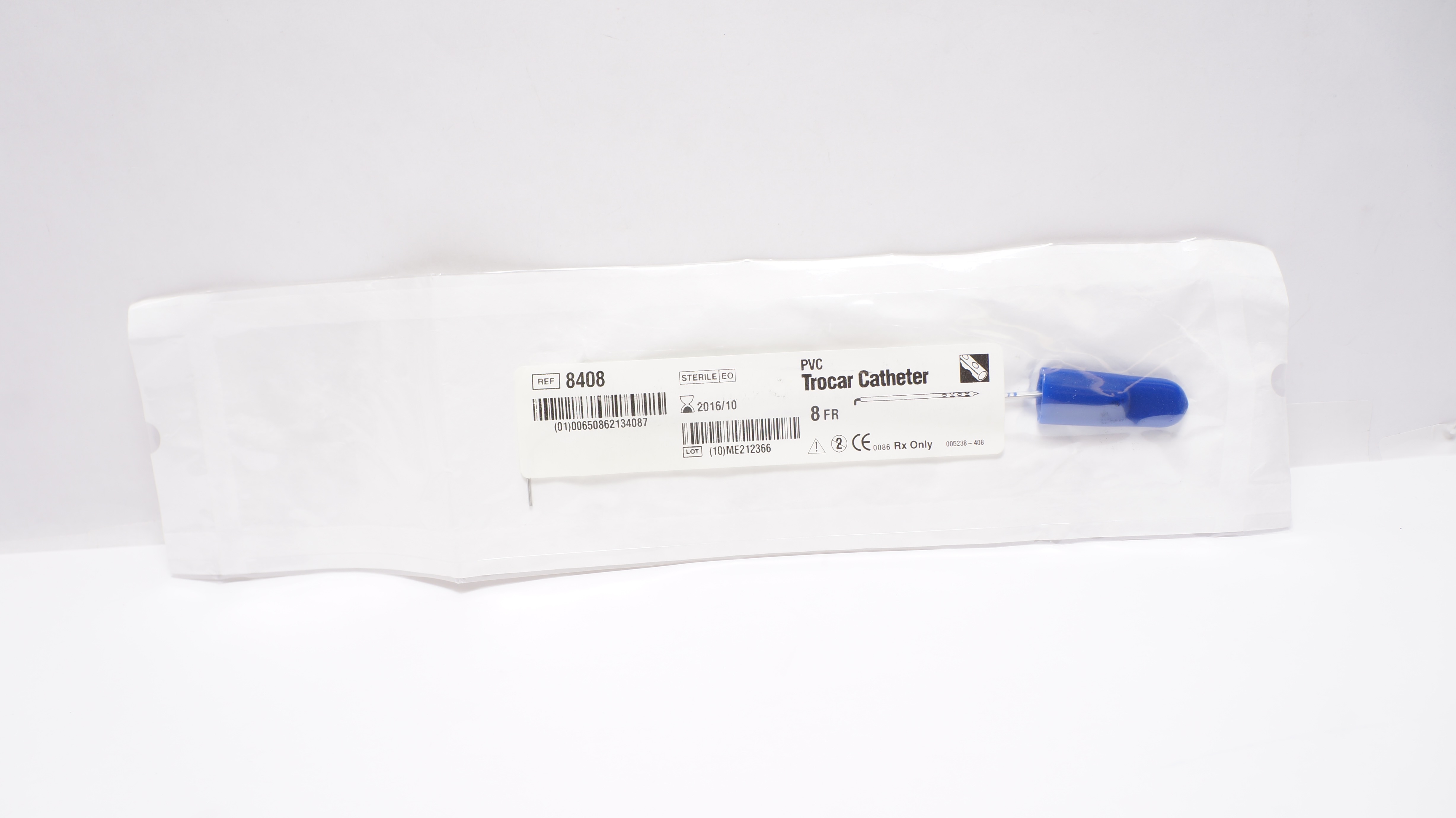 Atrium 8408 PVC Trocar Cath. 8Fr (x)