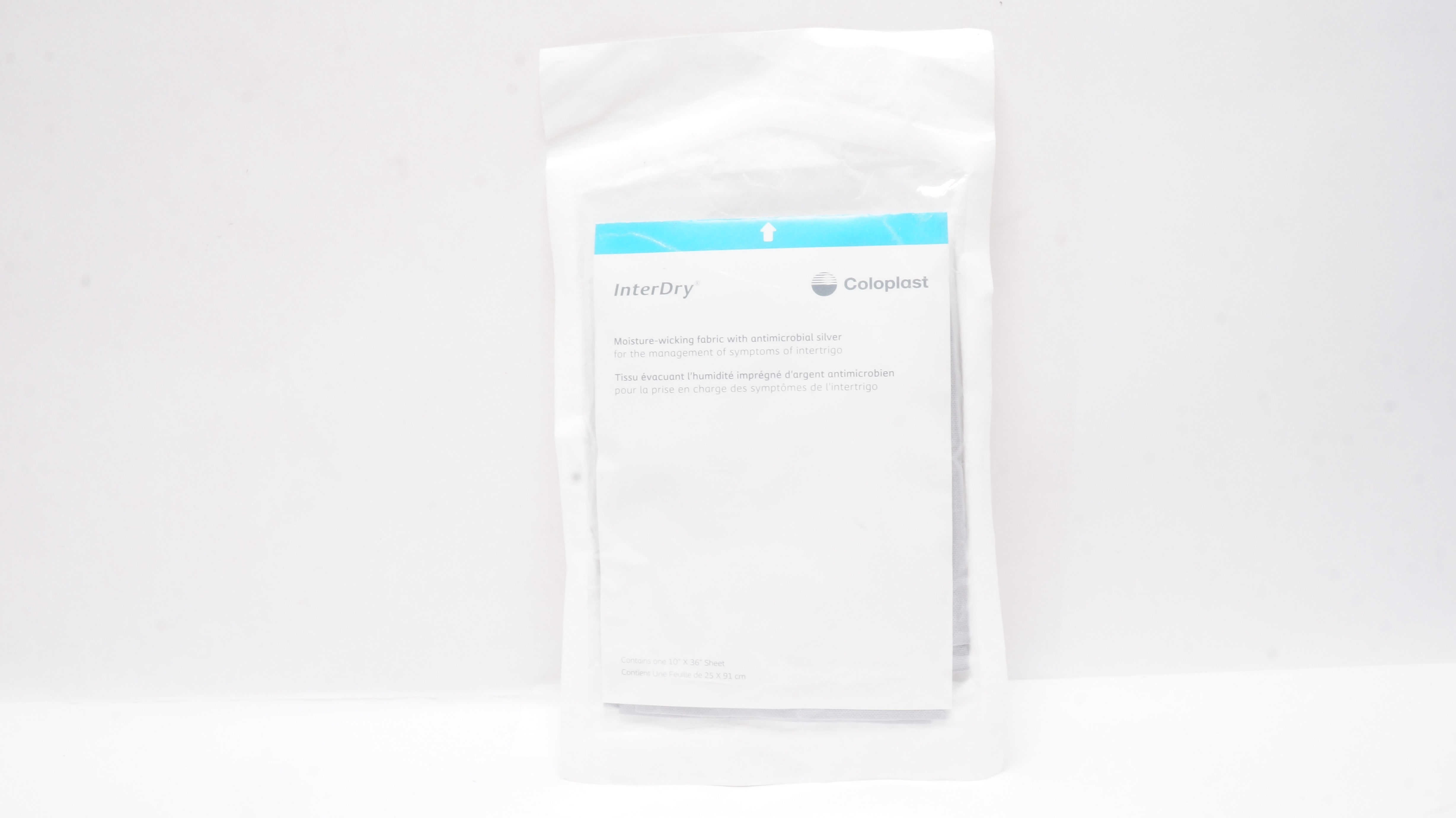 Coloplast 7912 InterDry Antimicrobial Silver 10inch x 36inch