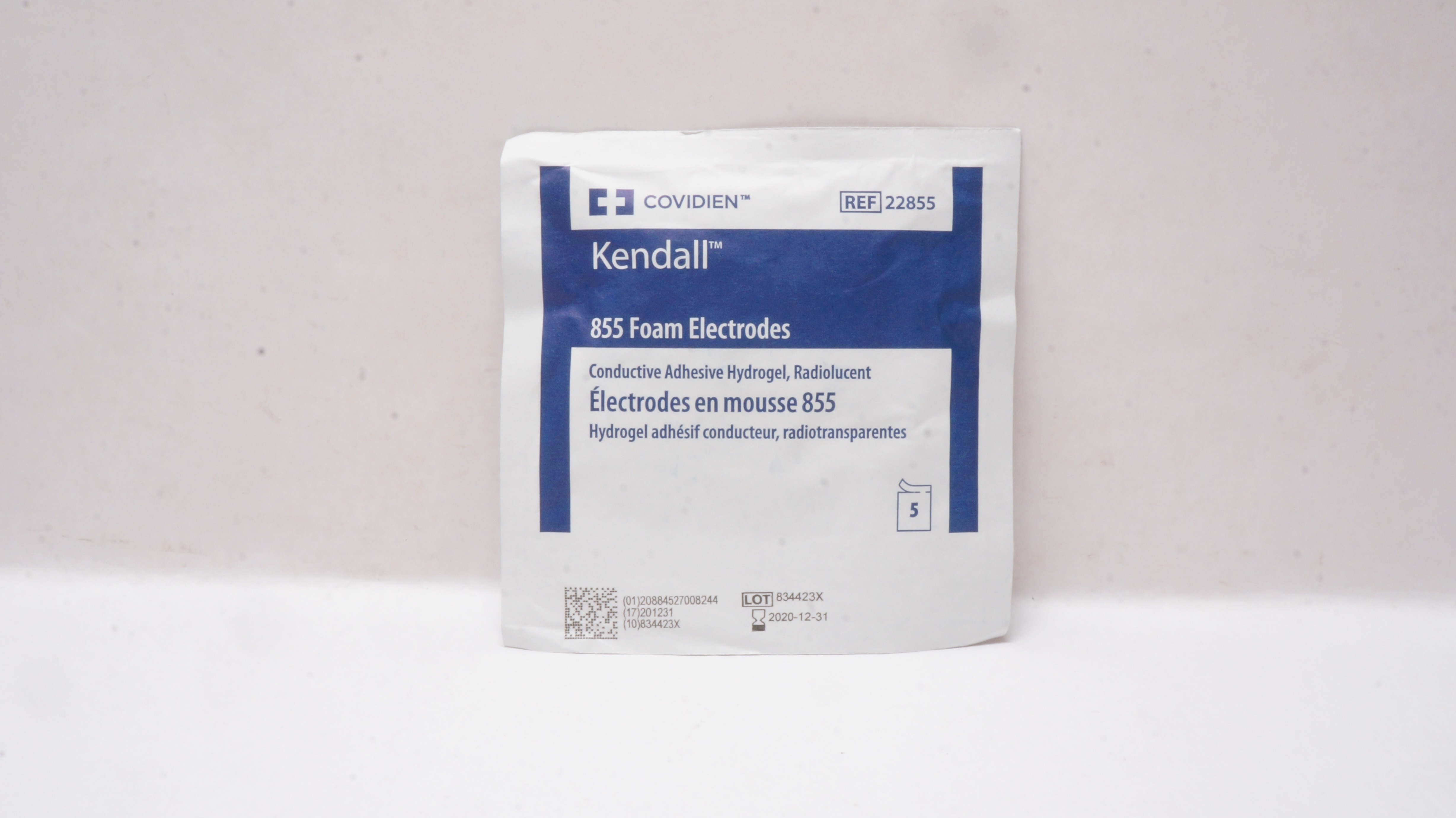Covidien 22855 Kendall 855 Foam Electrodes - Pack of 5 (x)