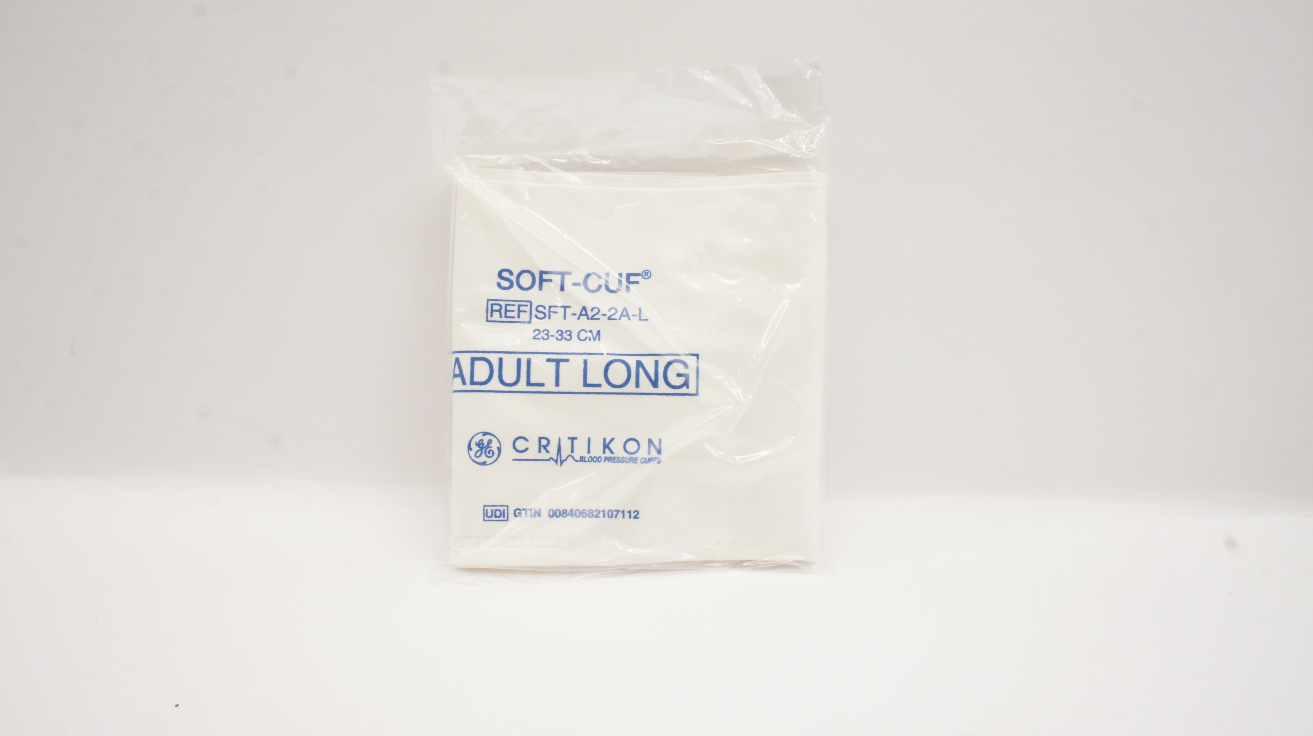 GE Medical SFT-A2-2A-L Critikon Soft-Cuf Blood Pressure Cuffs 23-33cm Adult Long