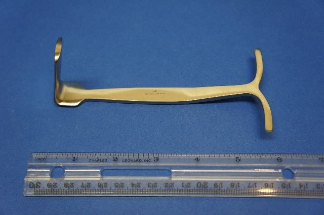 ZSI Retractor Ortho Smillie Medium Angled Blade Fishtail Handle 5.5