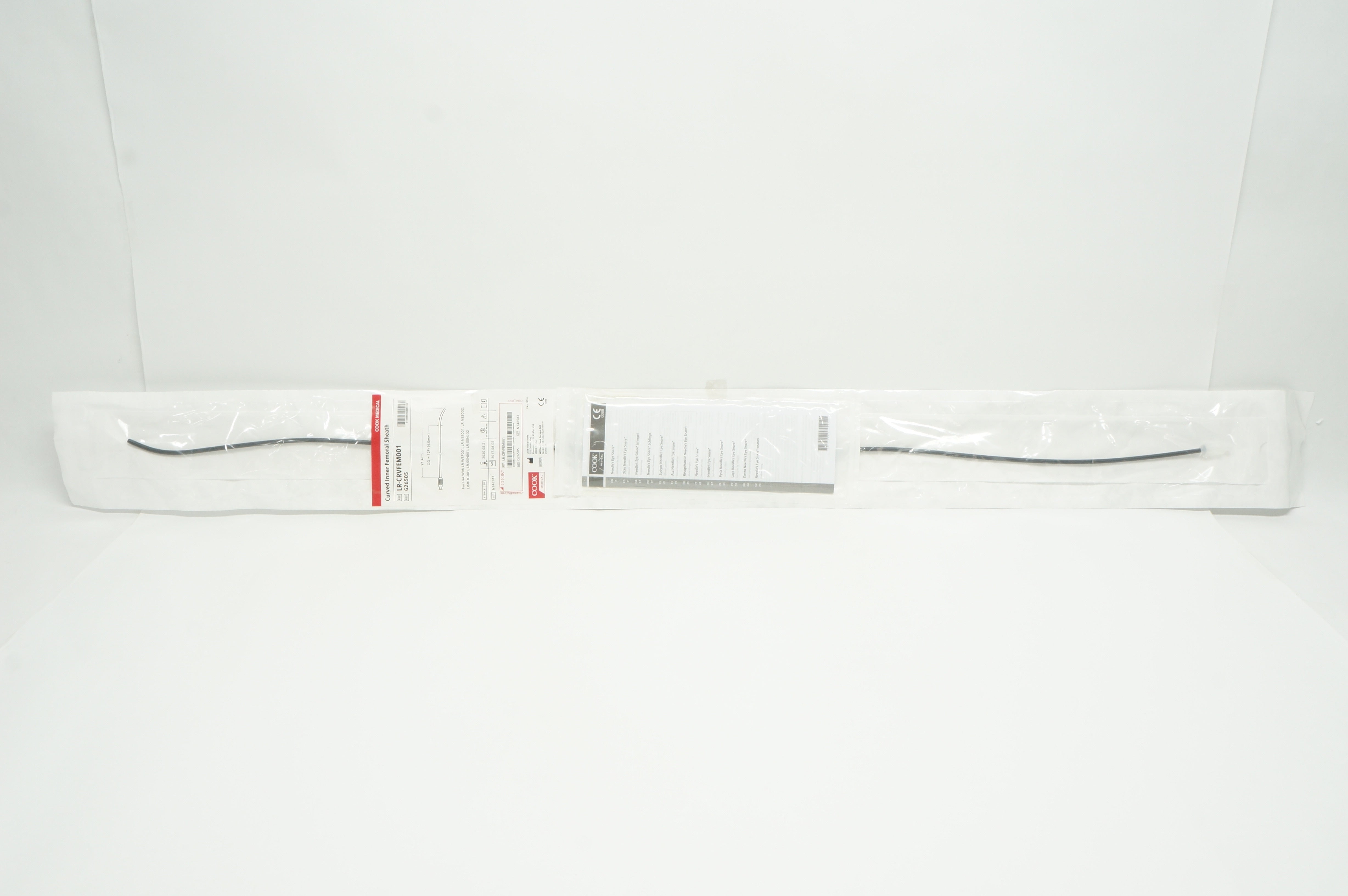 Cook Medical G26505 Curved Inner Femoral Sheath 91.4cm x 12Fr (x)