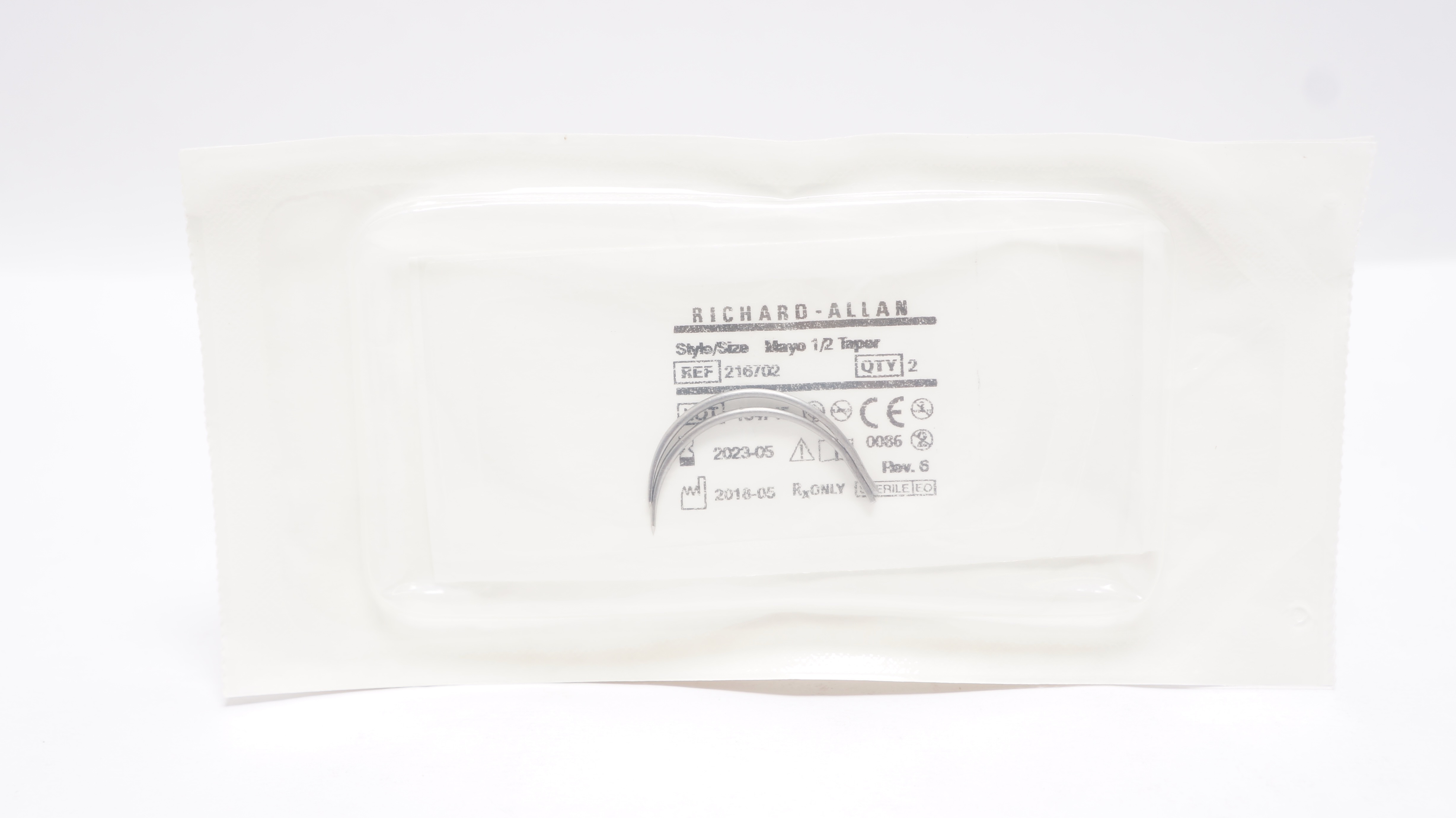 Richard-Allan 216702 Ndles, Mayo 1/2 Taper (x) - Pack of 2