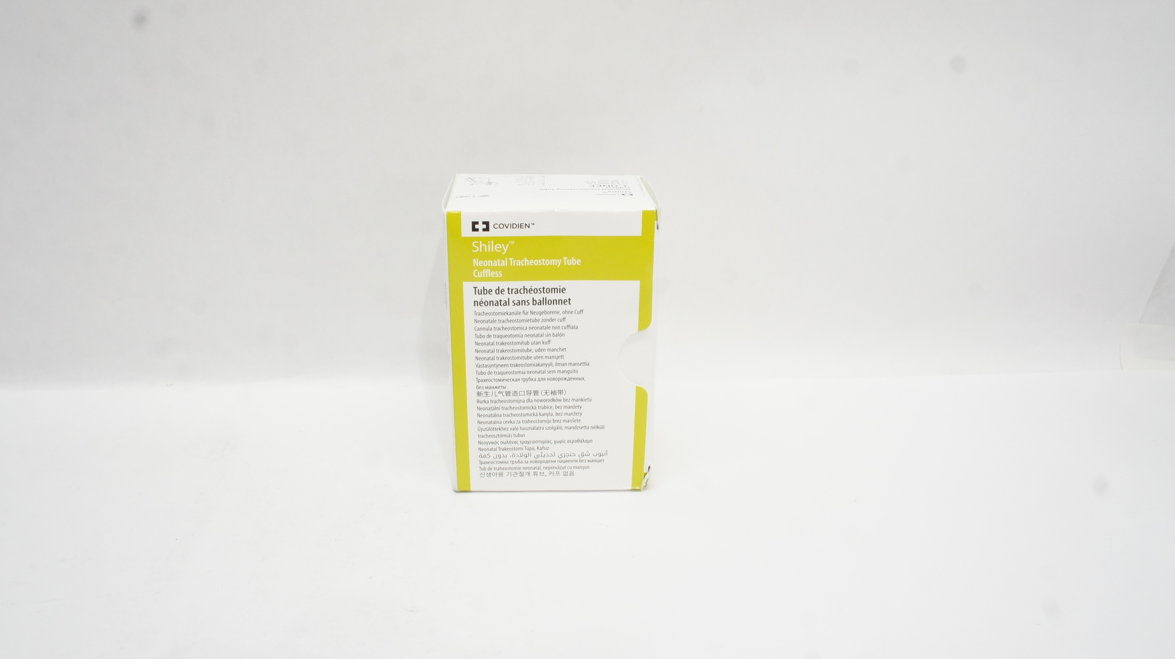 Covidien 3.0NEF Shiley Neonatal Tracheostomy Tube Cuffless 3.0mm x 4.8mm (x)