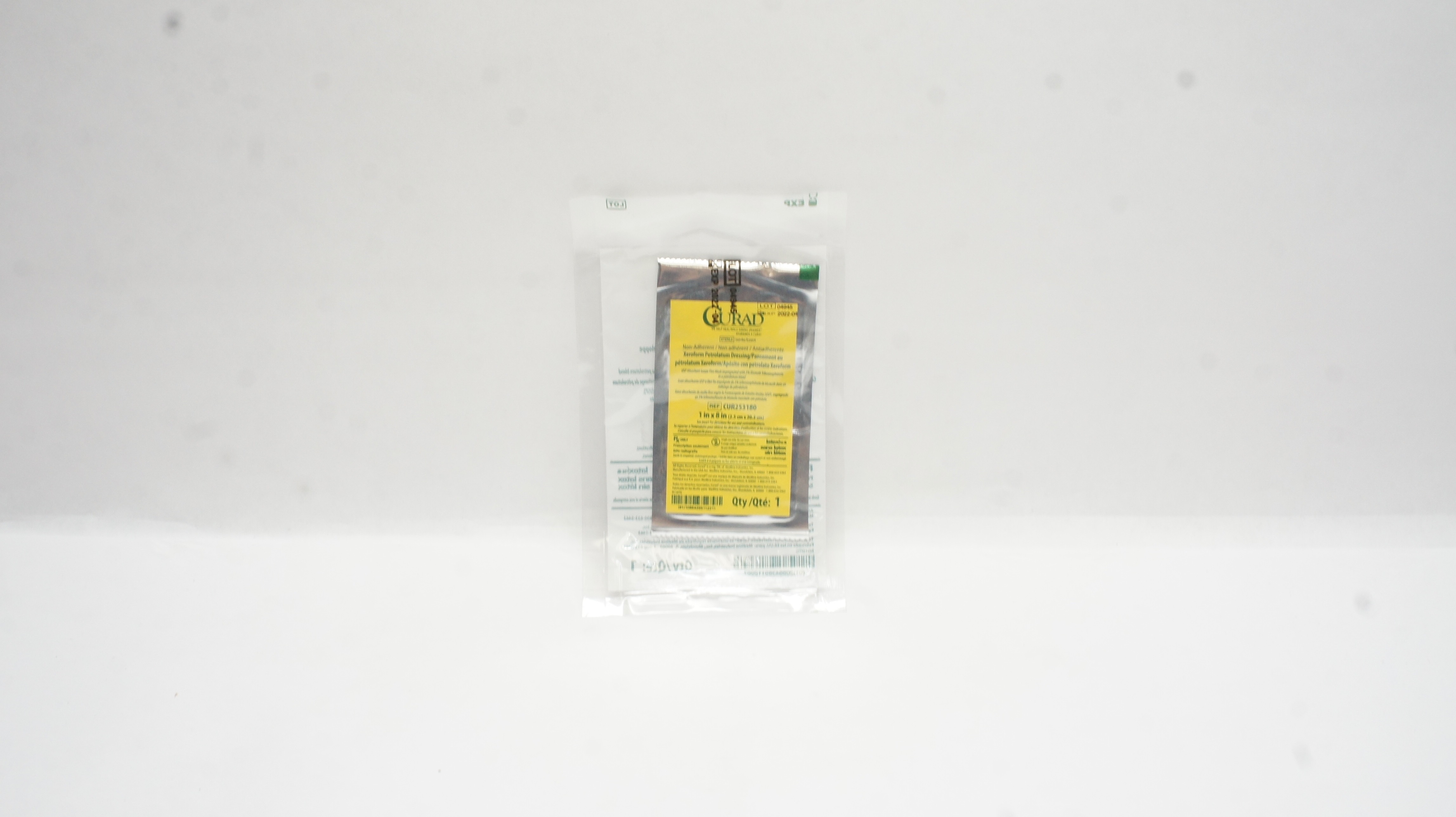 Medline CUR253180 Curad Xeroform Petrolatum Dressing 1inch x 8inch (x)
