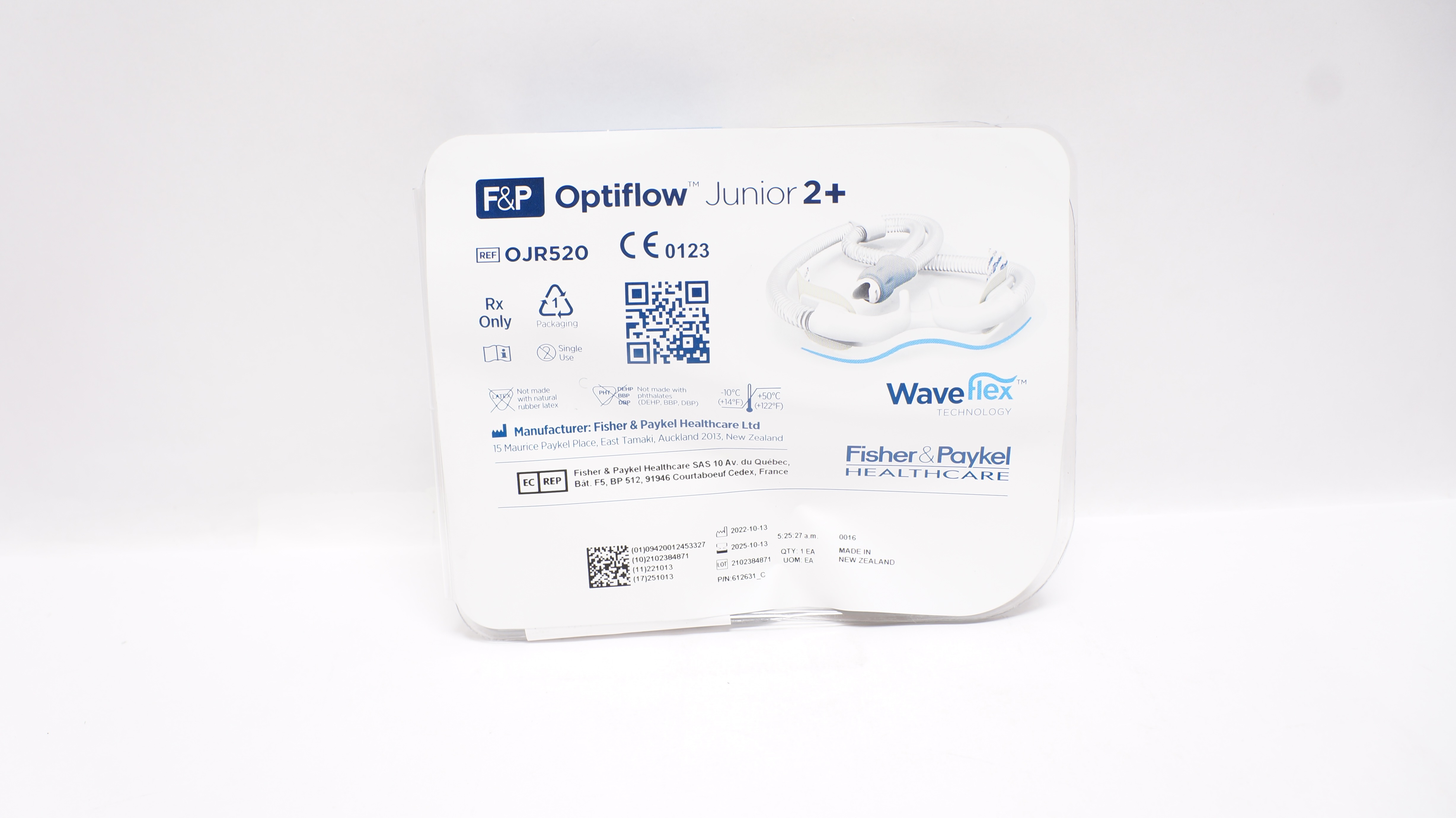 Fisher&Paykel OJR520 Optiflow Junior 2 +, Nasal Cannula XXL