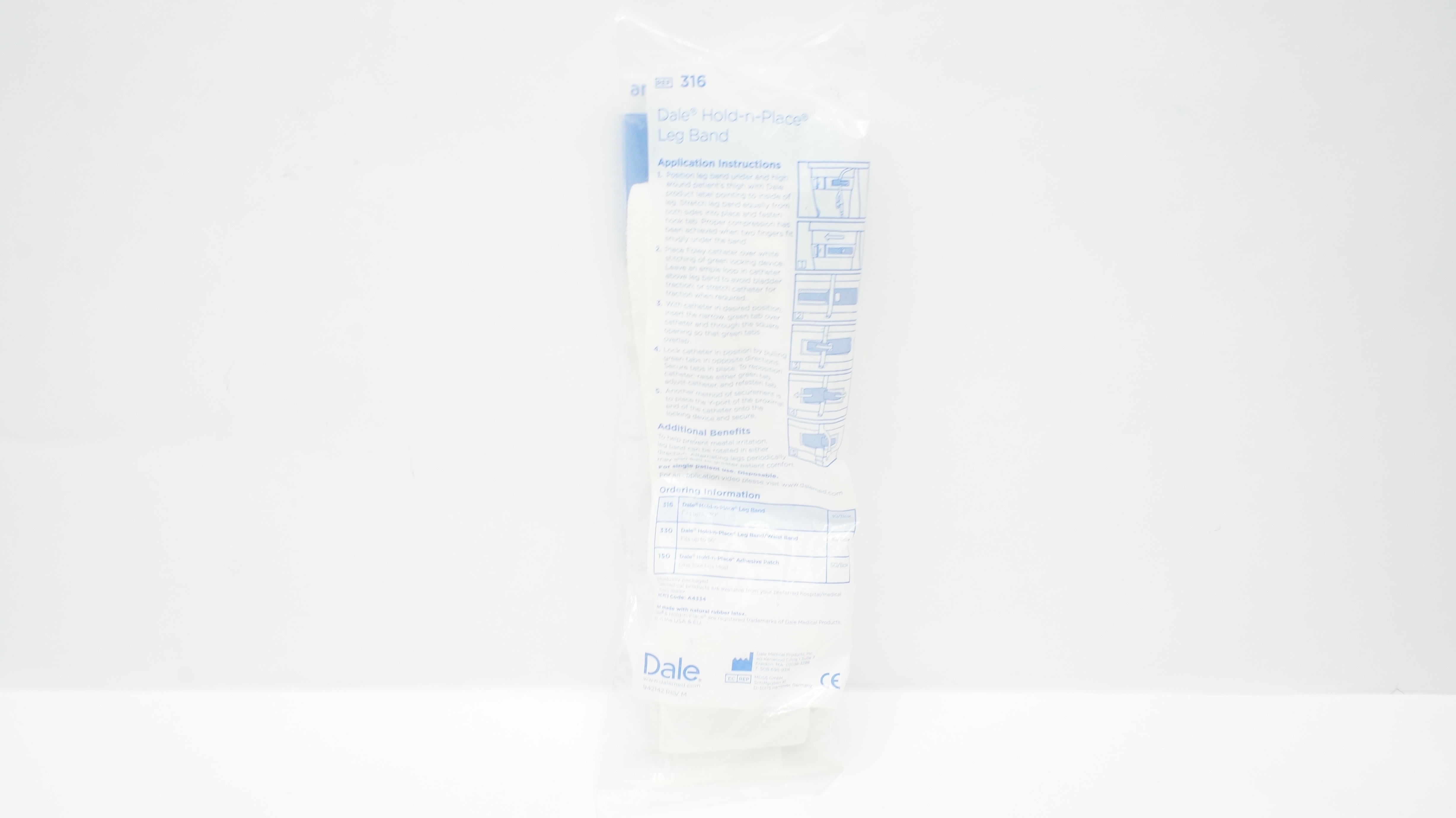 Dale 316 Hold-n-Place Foley Cath. Leg Band 30inch (x)