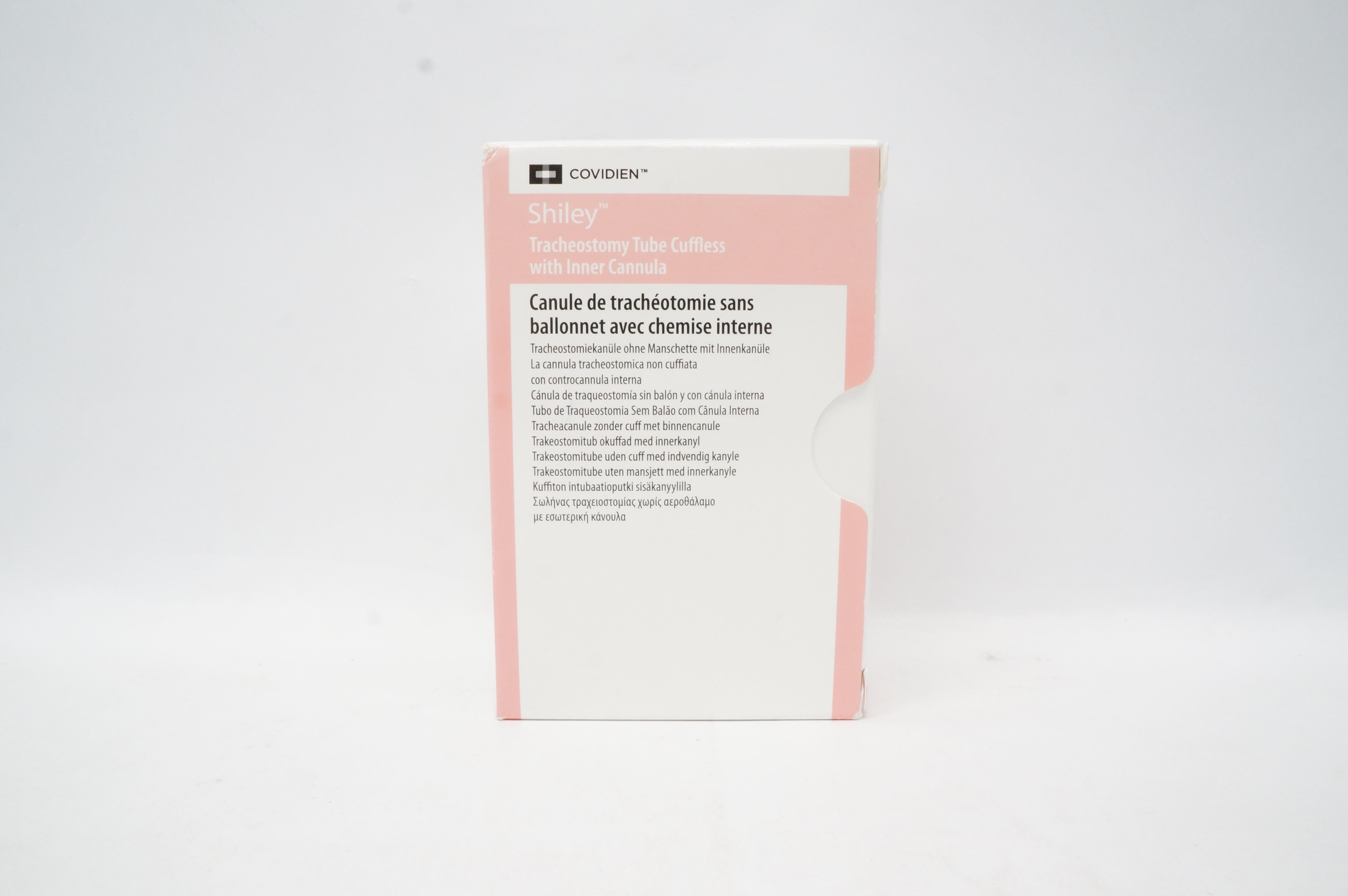 Covidien 8CFS Shiley Tracheostomy Tube Cuffless 7.6mm ID, 12.2mm OD (x)