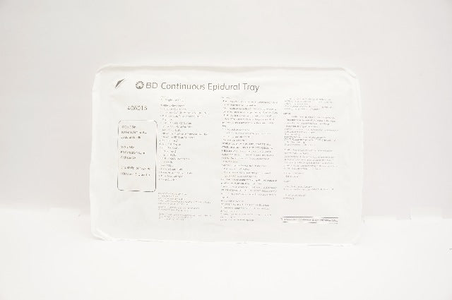 BD 406015 Continuous Epidural Tray w/Ndle 17G x 3.5inch & Cath. 19G x 36inch (x)
