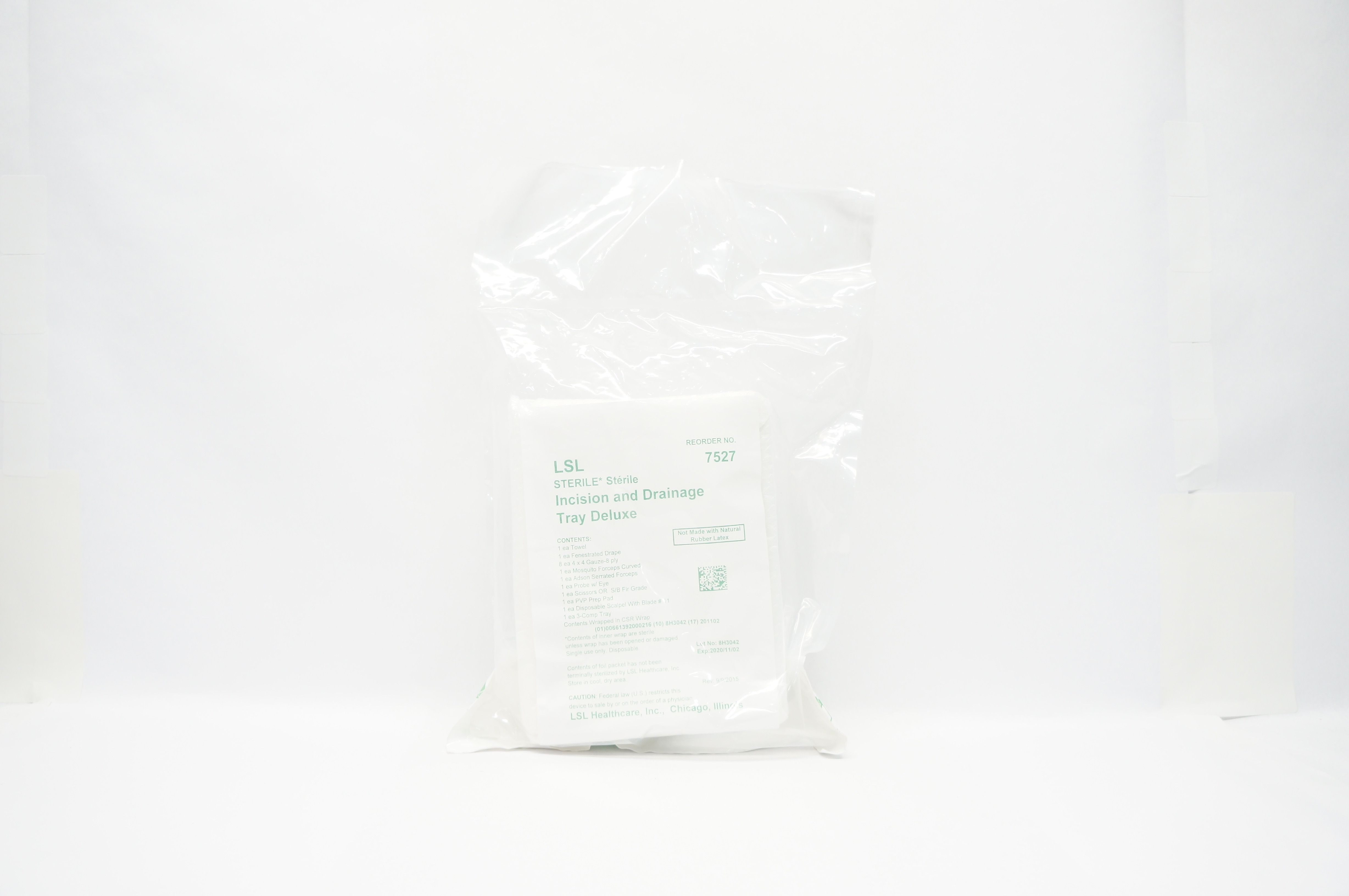 LSL 7527 Incision and Drainage Tray Deluxe (x)