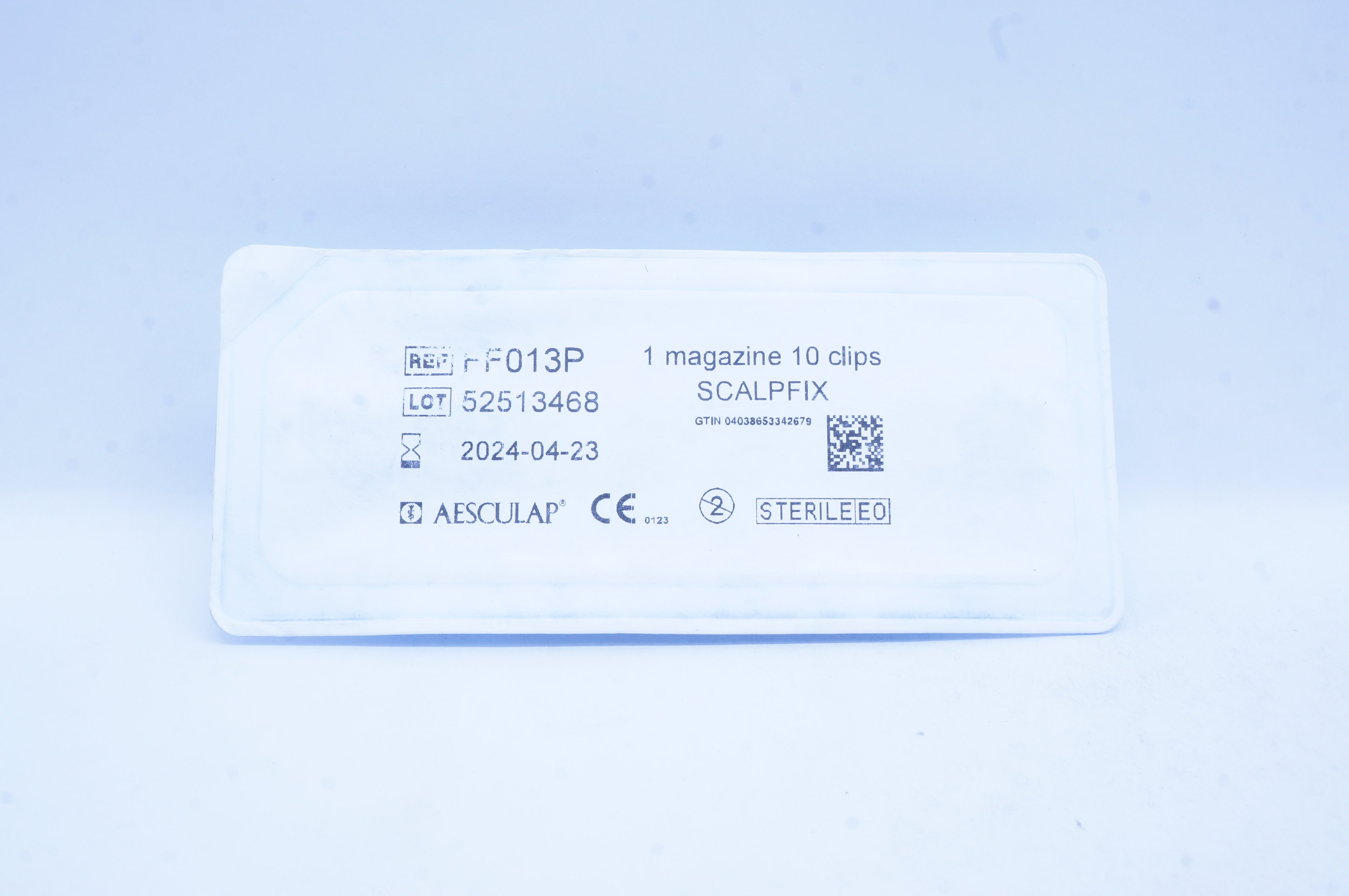 Aesculap FF013P Scalpfix Sterile 10 clips