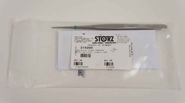 Karl Storz 214200 Wullstein Tissue Forceps 15cm with 1x2 Teeth
