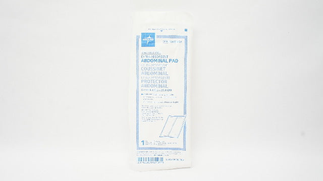 Medline PRM21454 Abdominal Pad, Extra Absorbent, Sterile 8 x 10inch