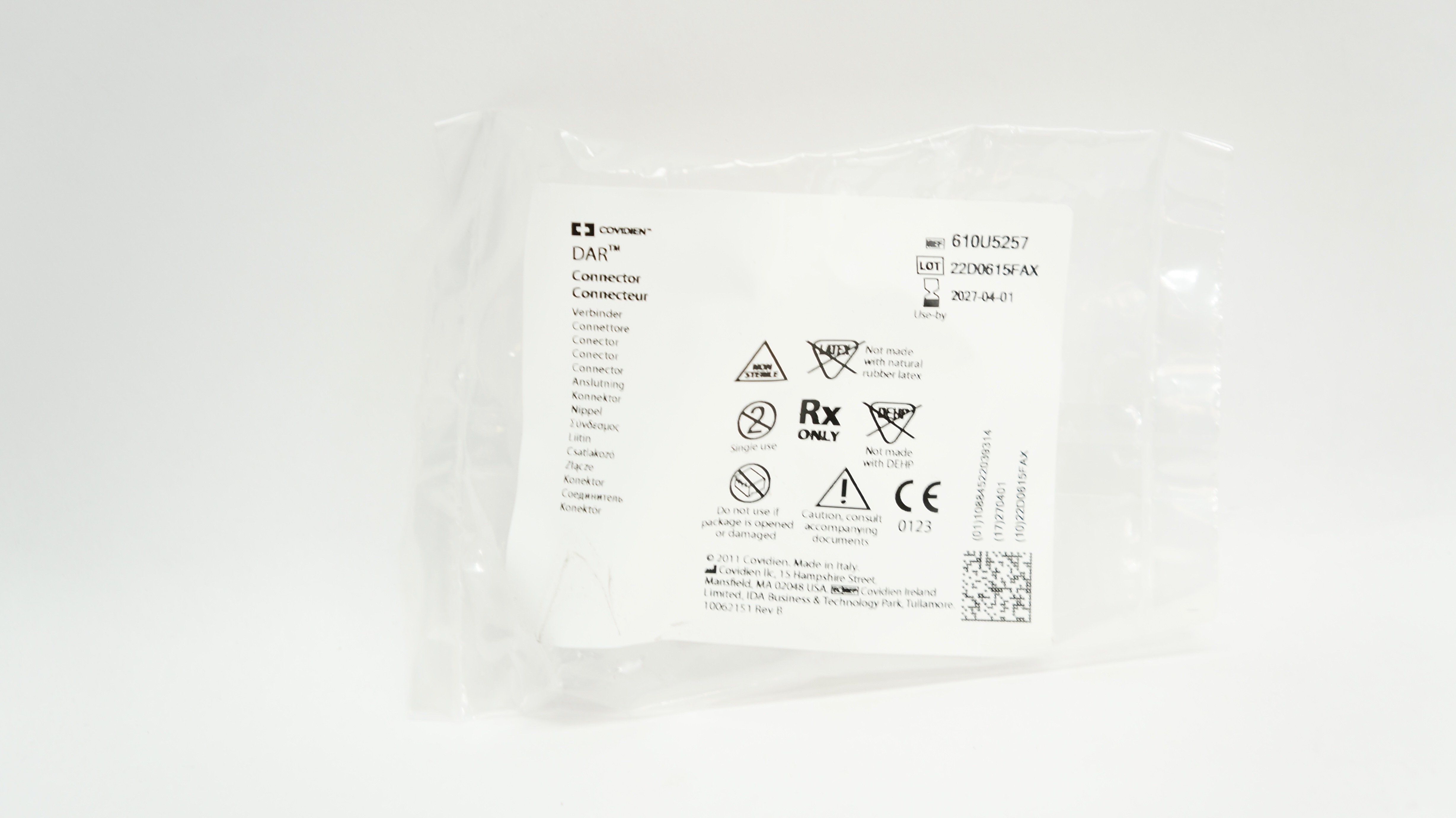Covidien 610U5257 DAR Connector