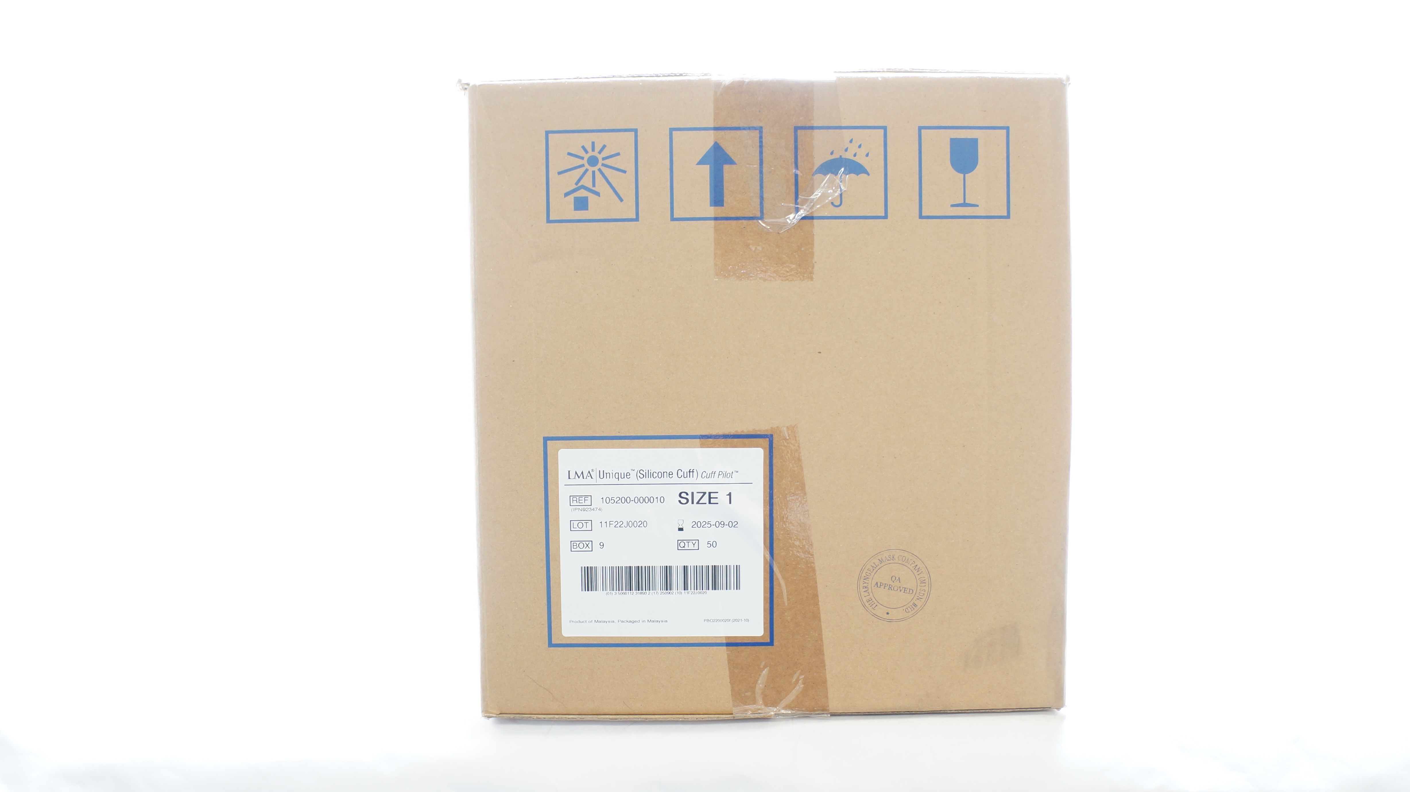 Teleflex 105200-000010 LMA Unique Laryngeal Mask Airway, Size 1 - Box of  50
