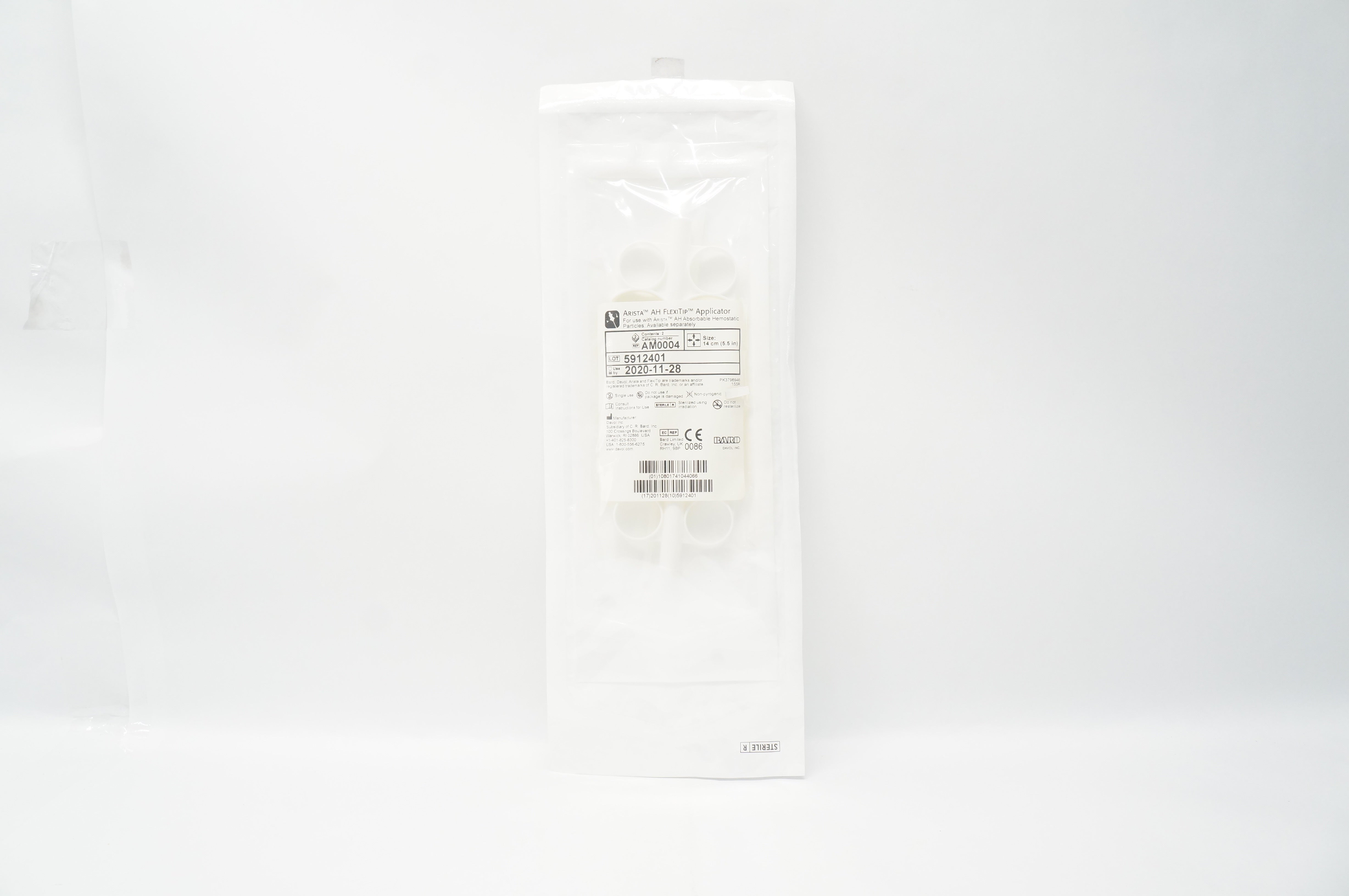Bard AM0004 Davol Arista AH FlexiITip Applicator 5.5 inch - Pack of 2 (x)
