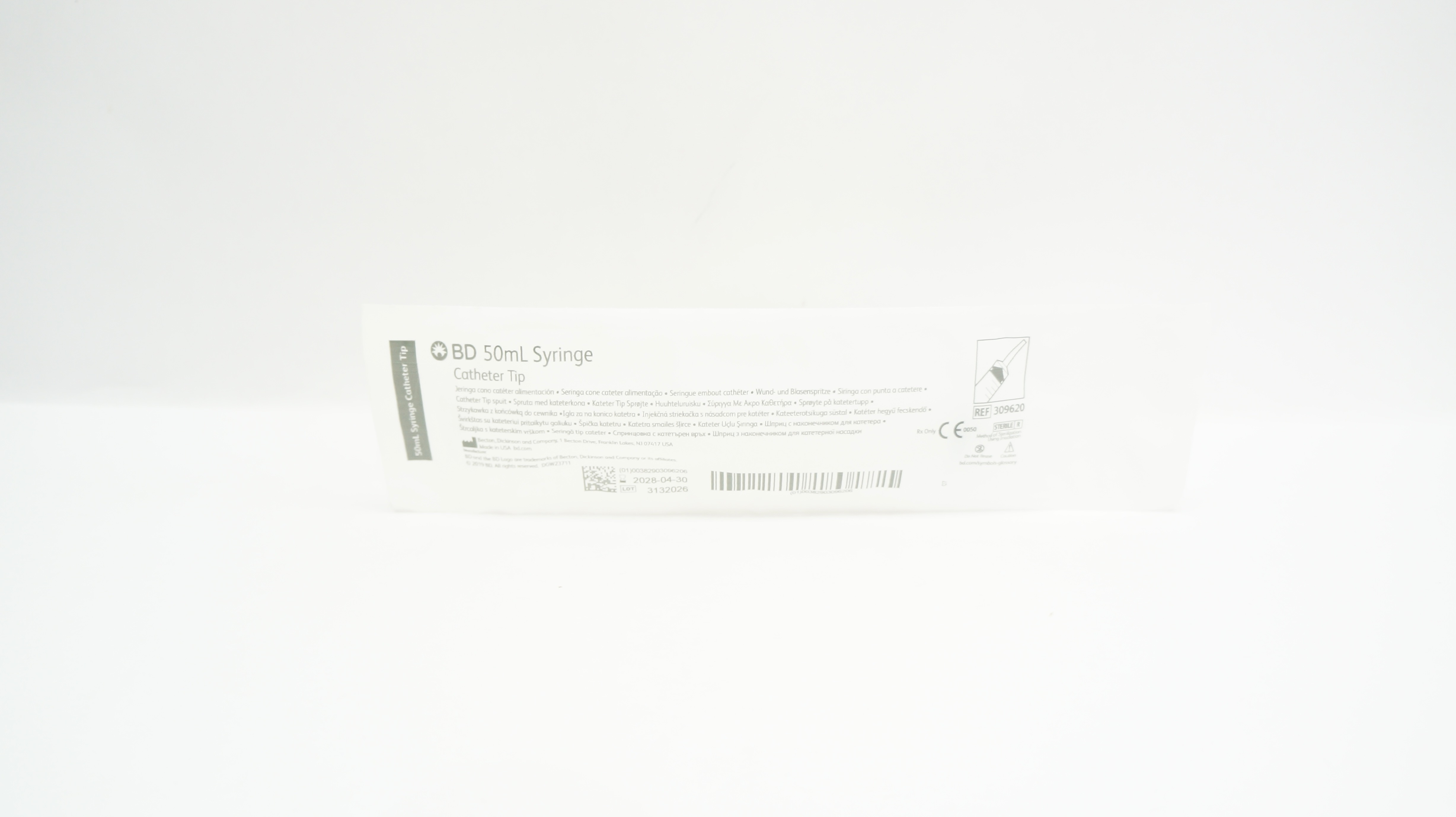 BD 309620 50ml Syringe Cath. Tip