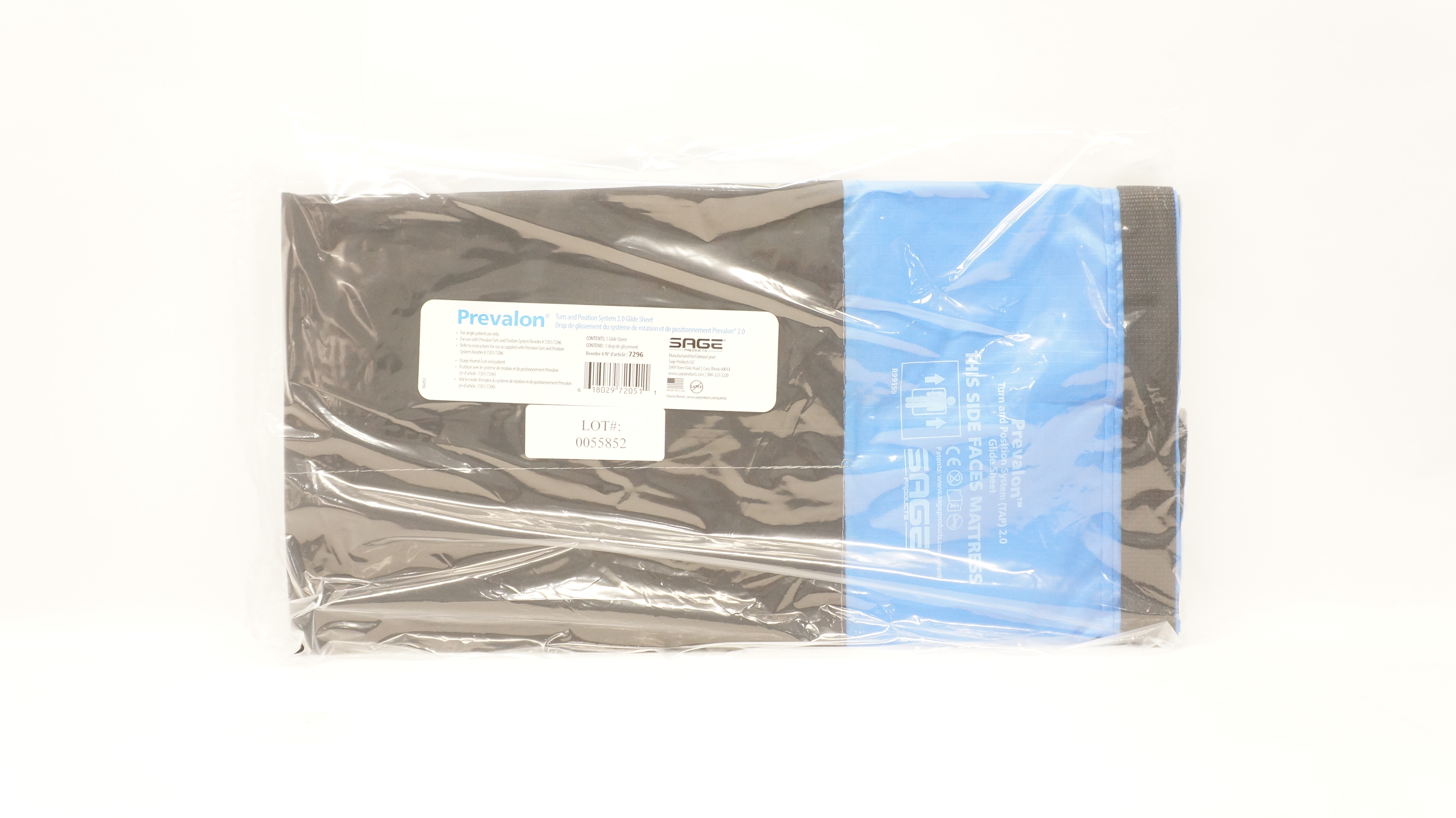 Sage 7296 Prevalon Turn and Position System 2.0 Glide Sheet
