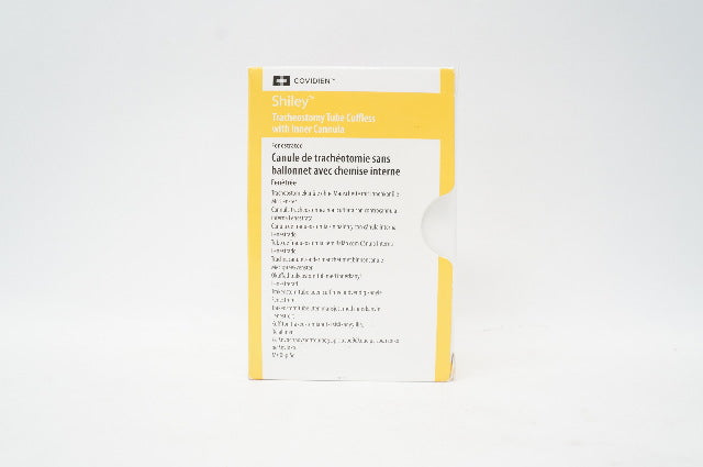 Covidien 6CFN Shiley Tracheostomy Tube Cuffless W/ Inner Cannula 6.4mmx10.8mm(x)
