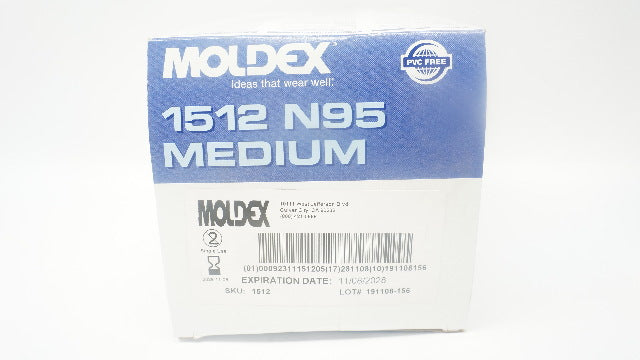 Moldex 17425M Disposable Respirator N95 Surgical Mask - Box of 20