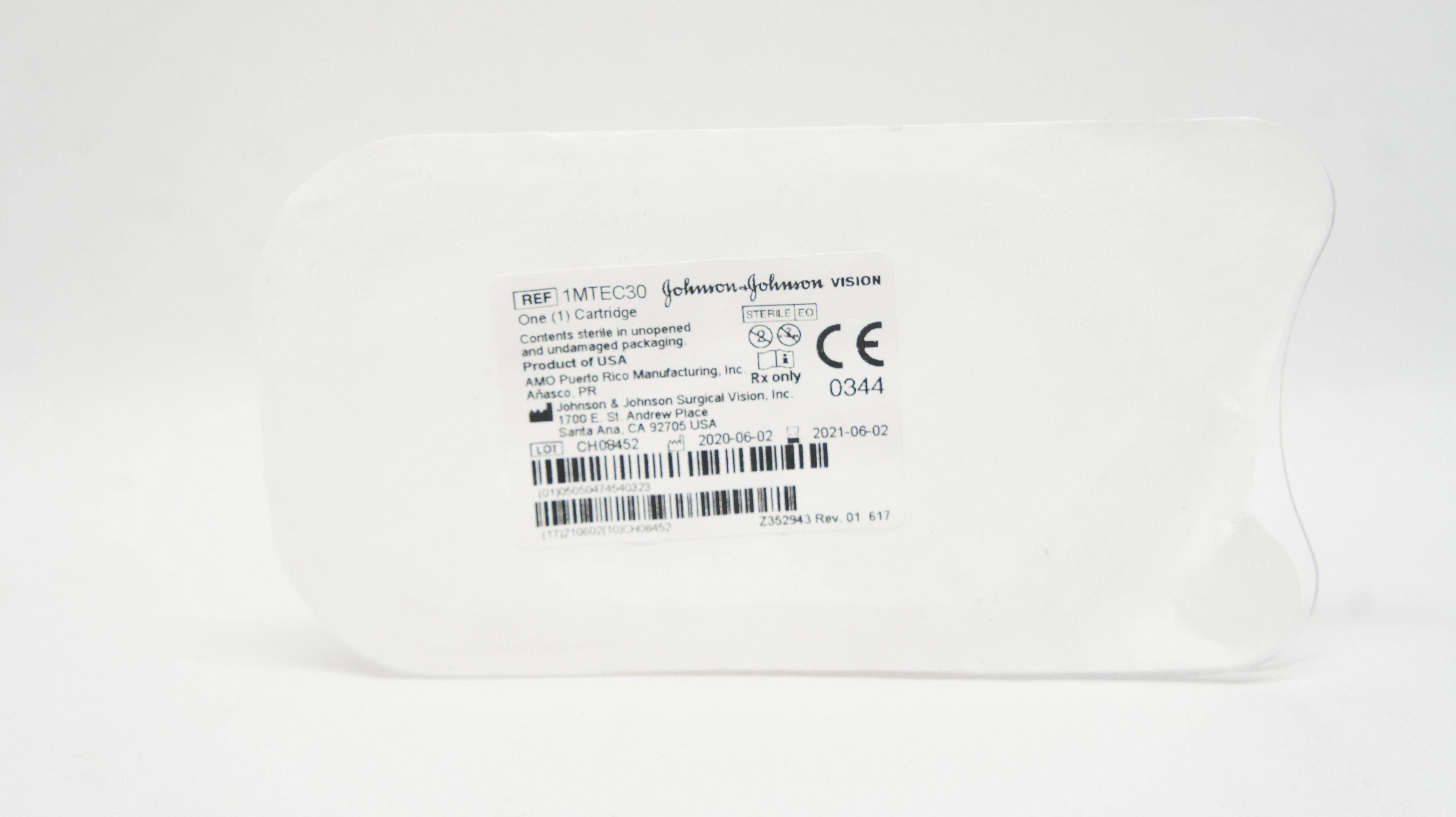 Johnson & Johnson 1MTEC30 Vision One Cartridge (x)